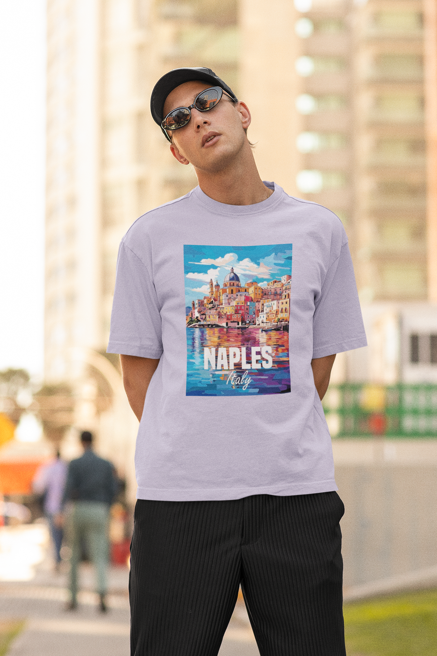 Naples Unisex Terry Oversized Tee