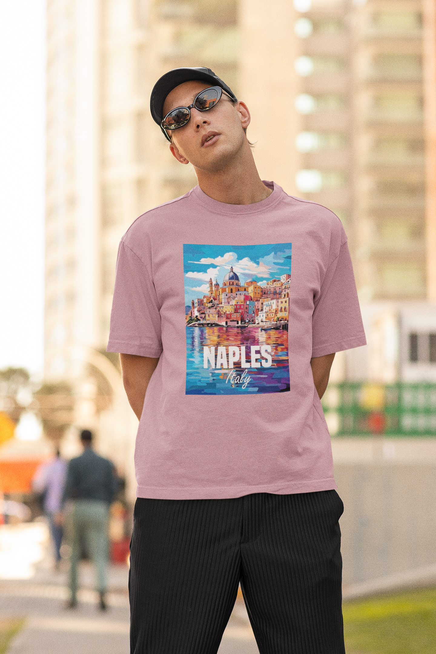 Naples Unisex Terry Oversized Tee