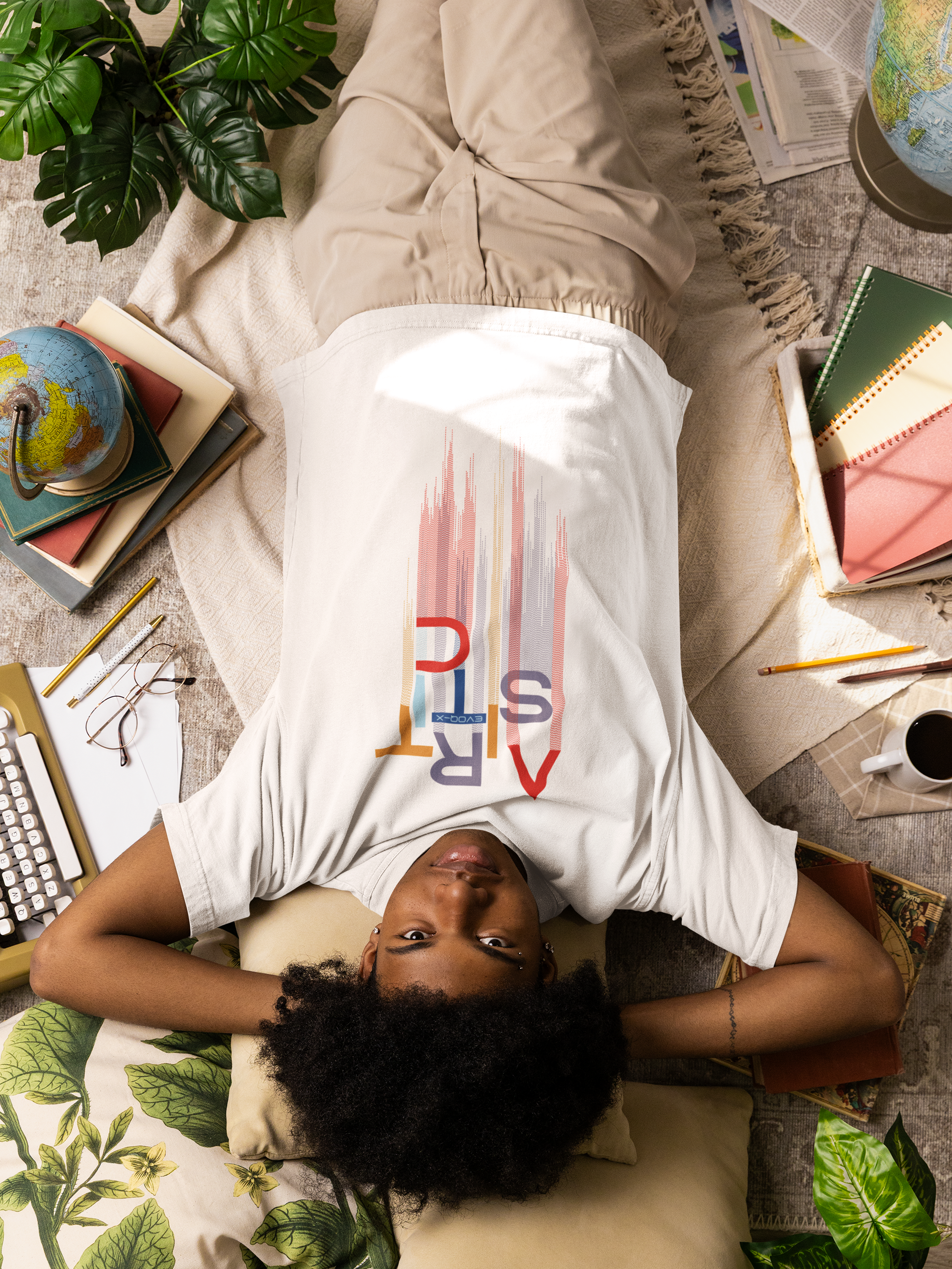 ARTISTIC Unisex Terry Oversized Tee