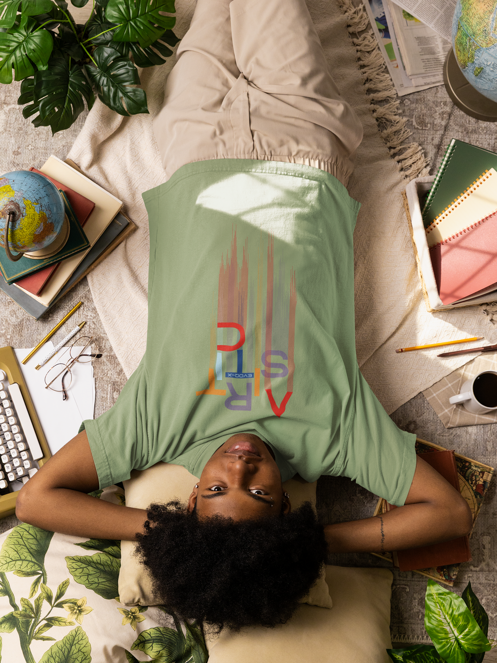 ARTISTIC Unisex Terry Oversized Tee