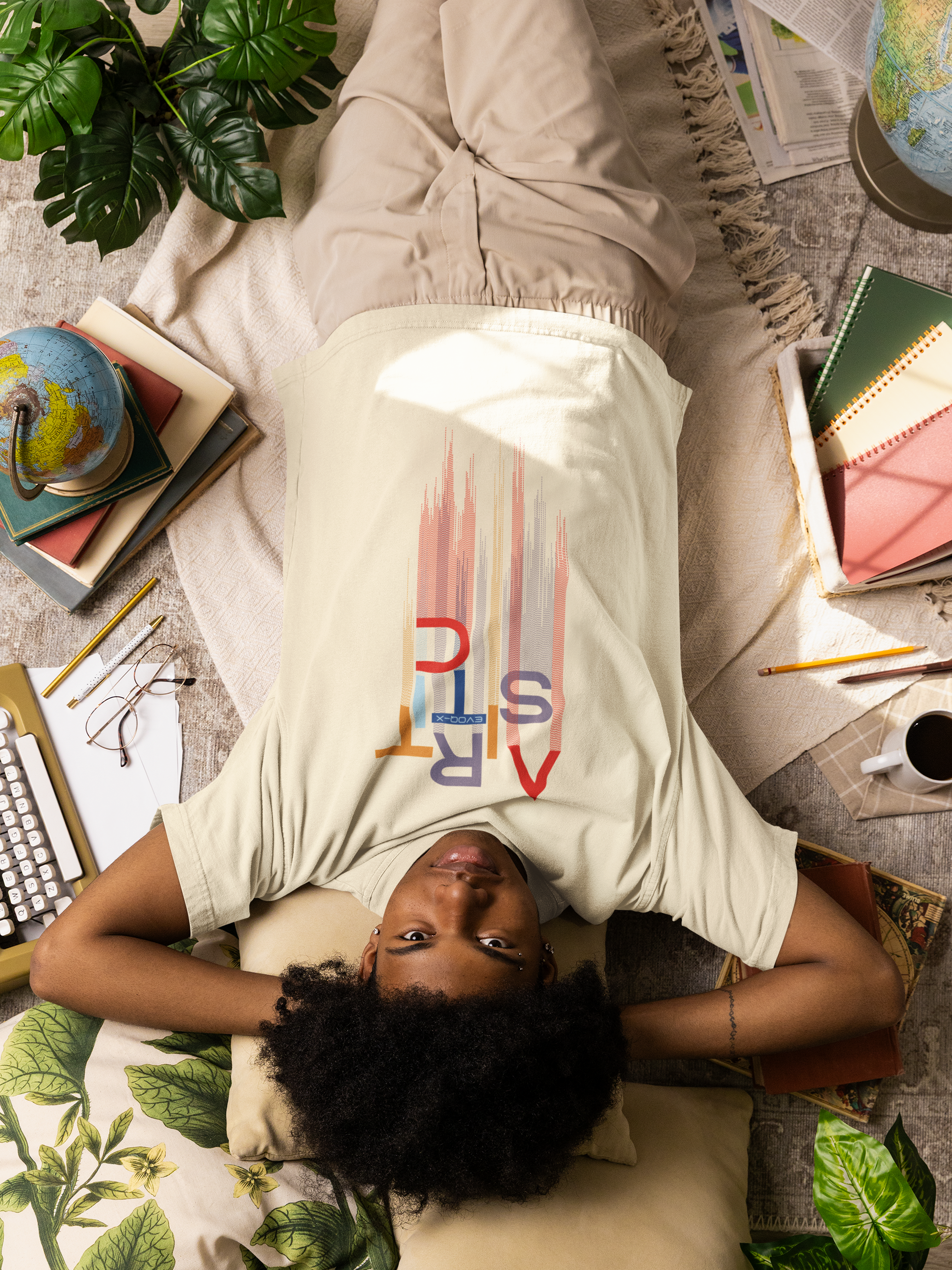 ARTISTIC Unisex Terry Oversized Tee