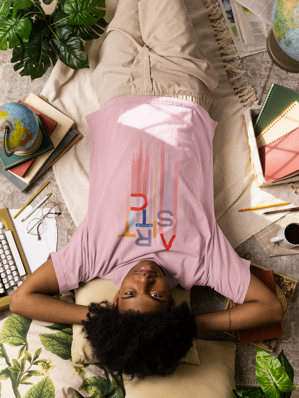 ARTISTIC Unisex Terry Oversized Tee