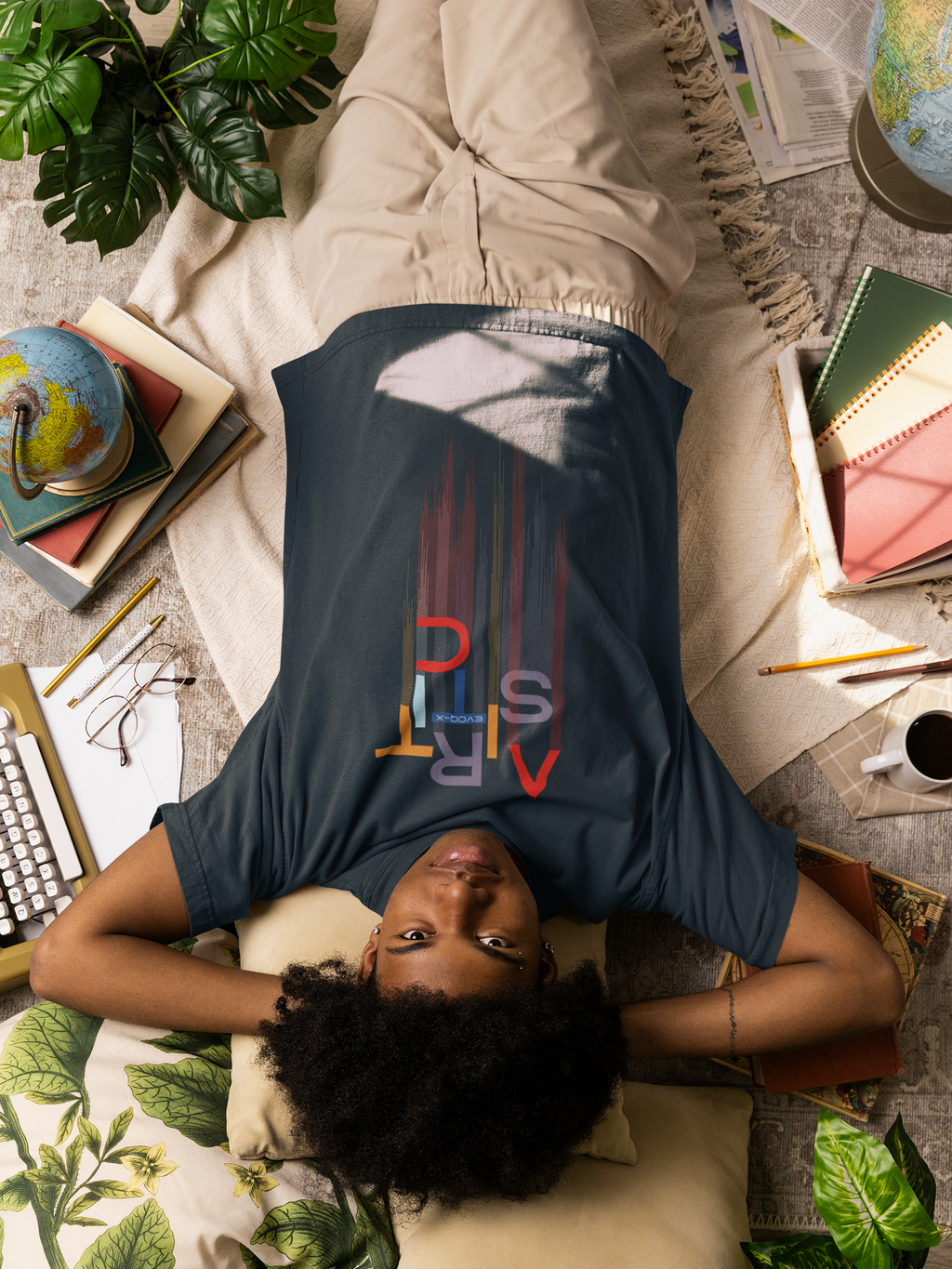 ARTISTIC Unisex Terry Oversized Tee