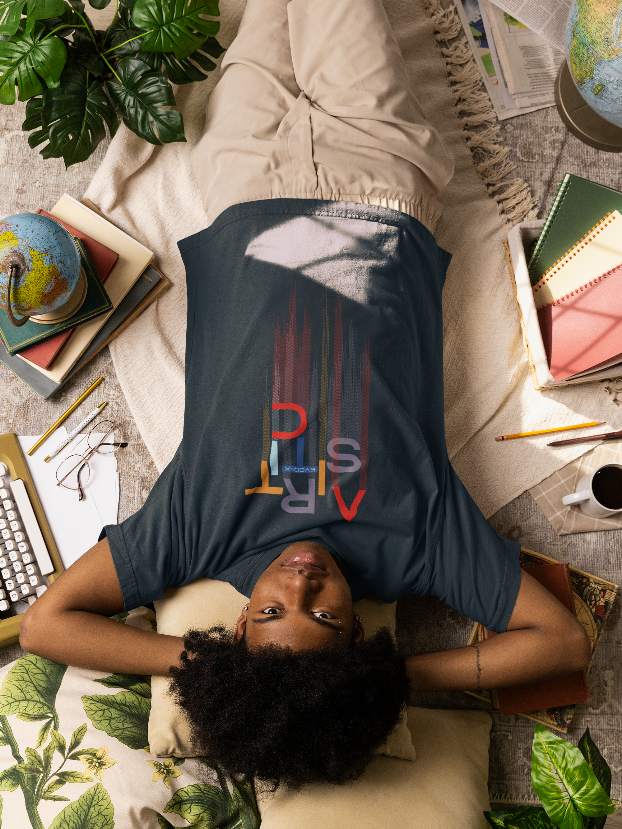 ARTISTIC Unisex Terry Oversized Tee