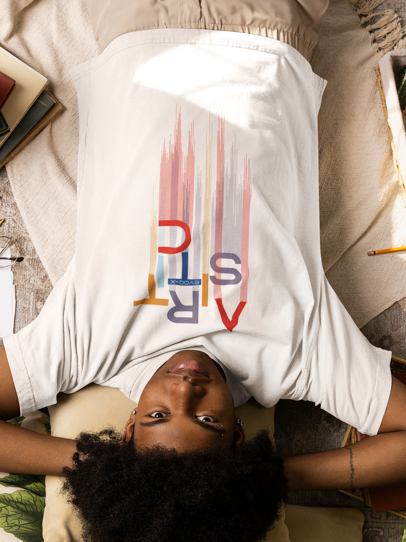 ARTISTIC Unisex Terry Oversized Tee