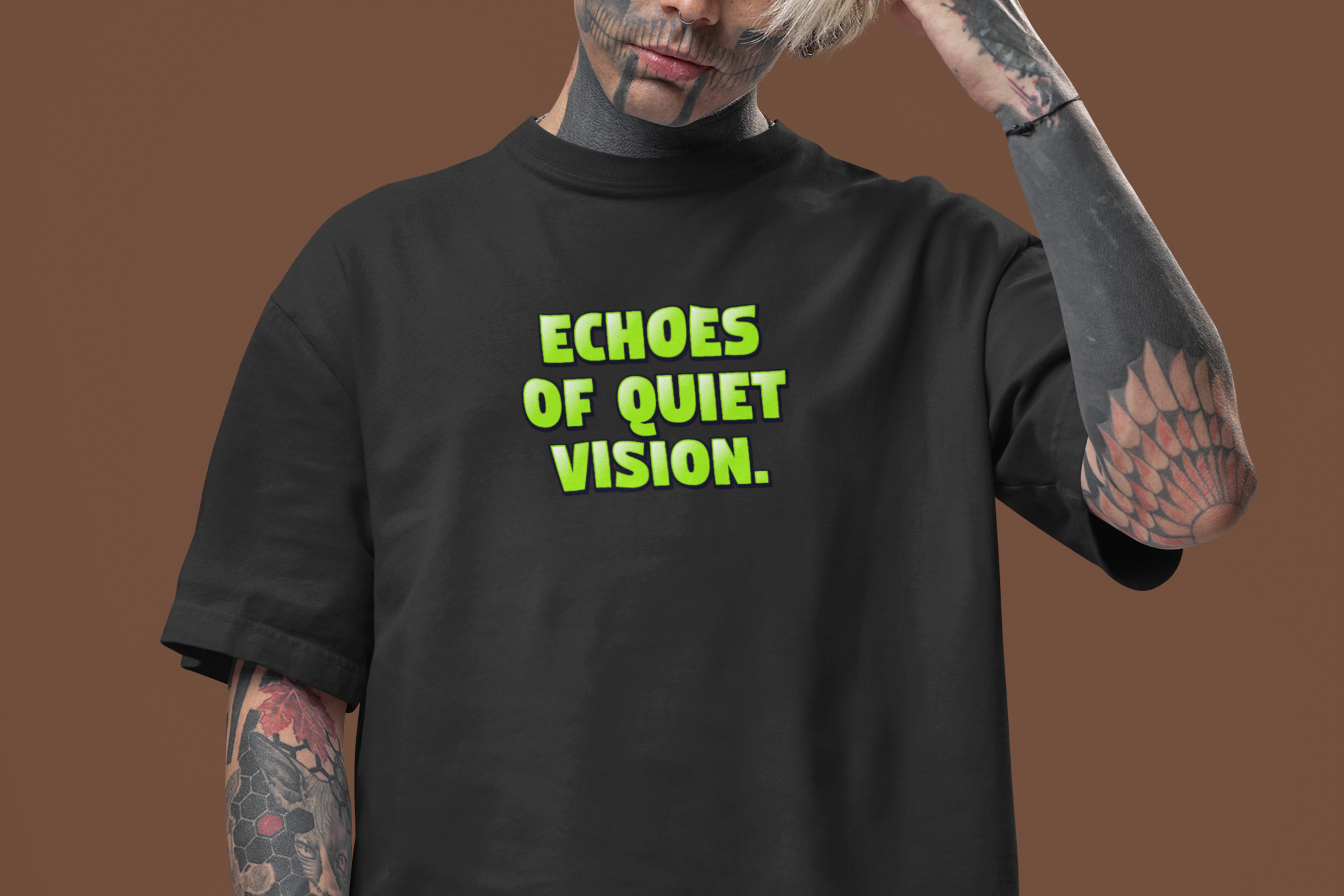 Echoes Of Quiet Vision - Unisex Oversized Classic T-Shirt