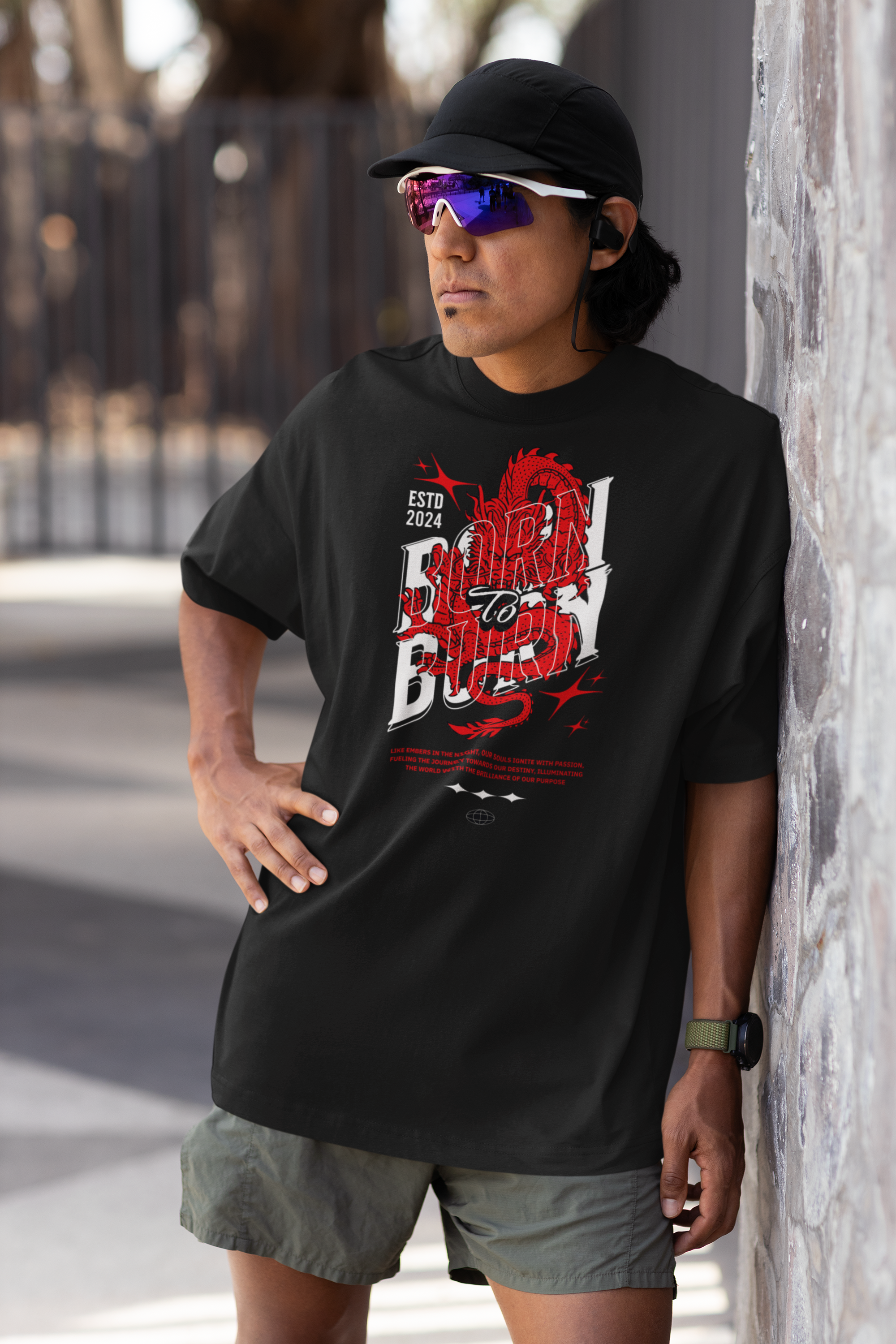 Dragon Unisex Oversized Classic T-Shirt