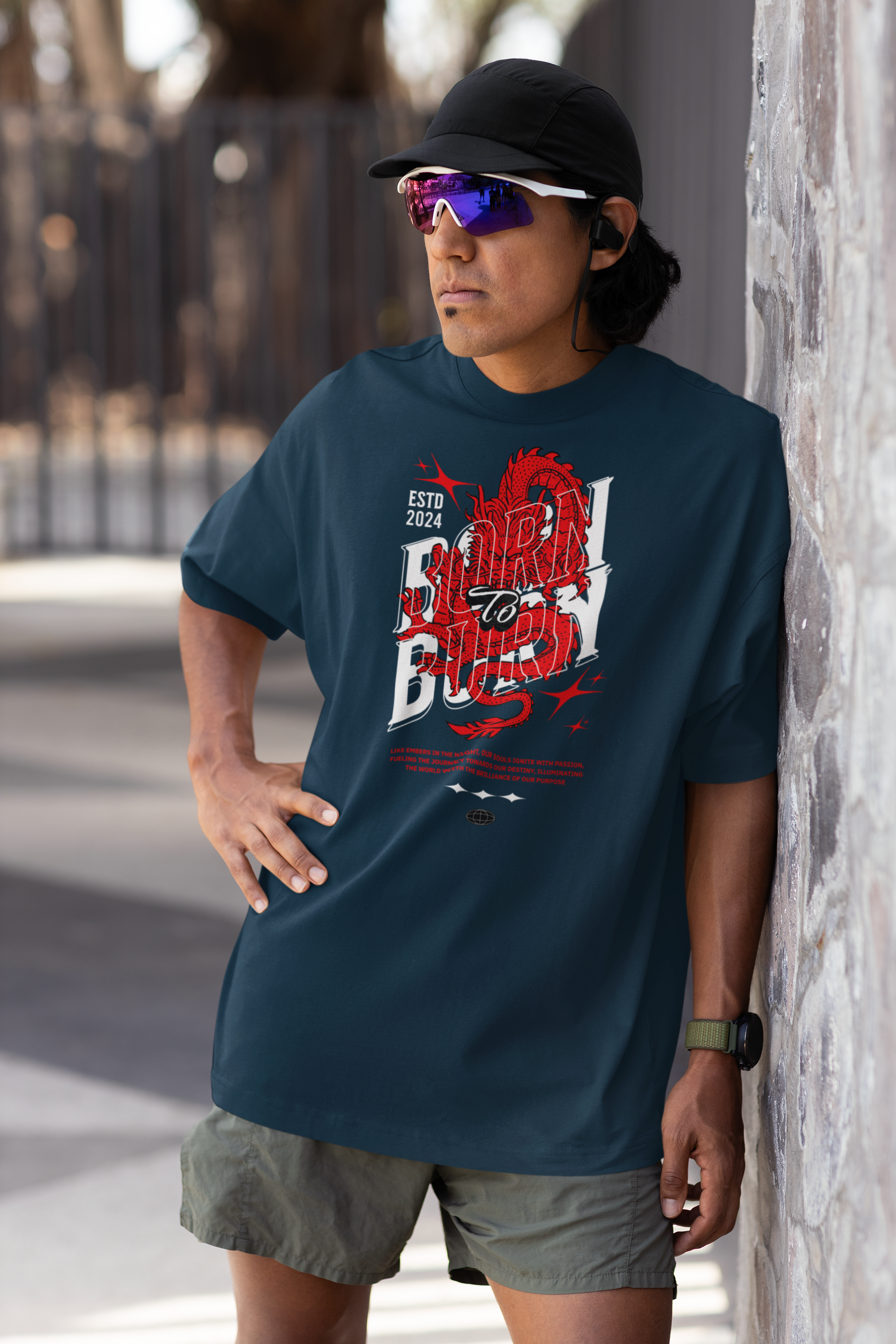 Dragon Unisex Oversized Classic T-Shirt