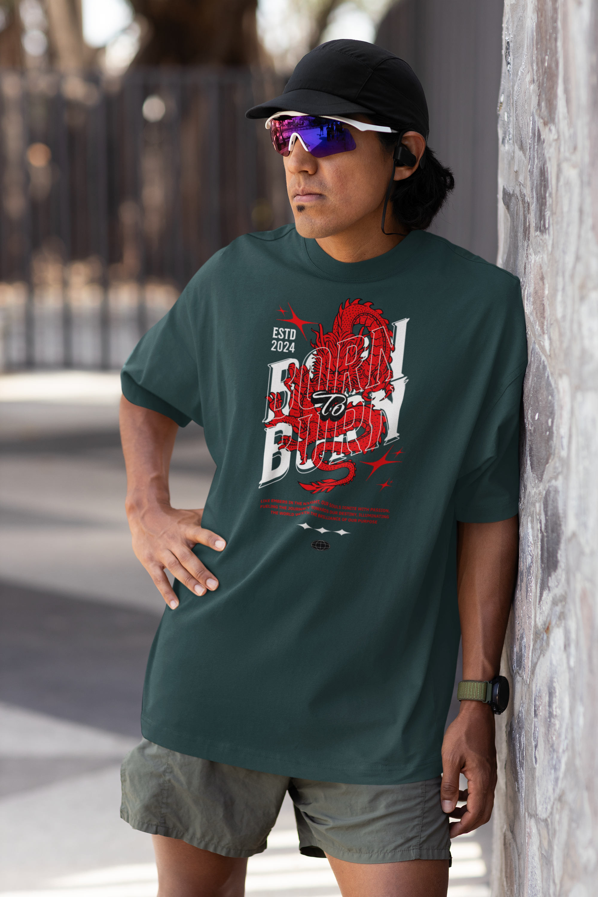 Dragon Unisex Oversized Classic T-Shirt