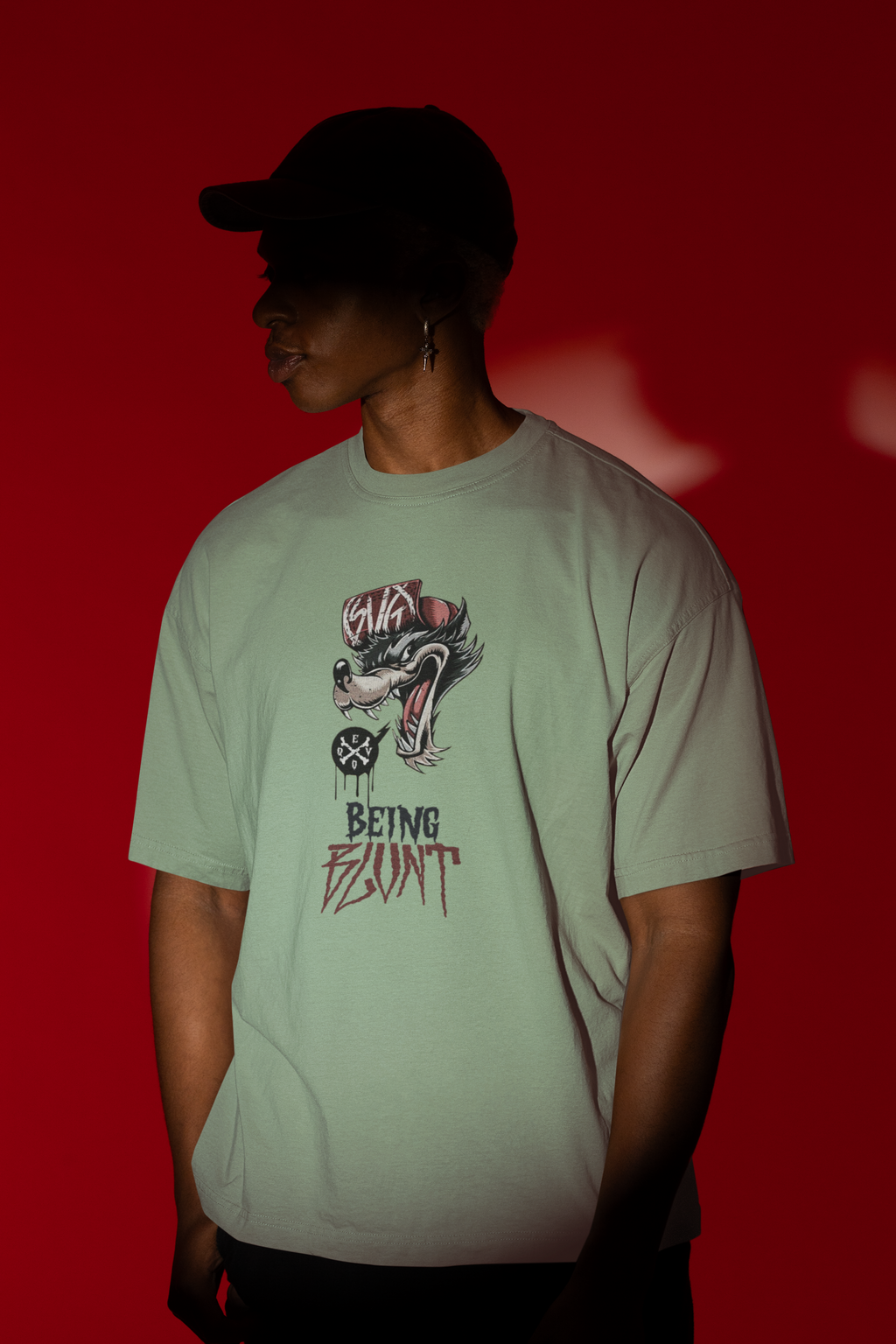 Being Blunt Unisex Terry Oversized