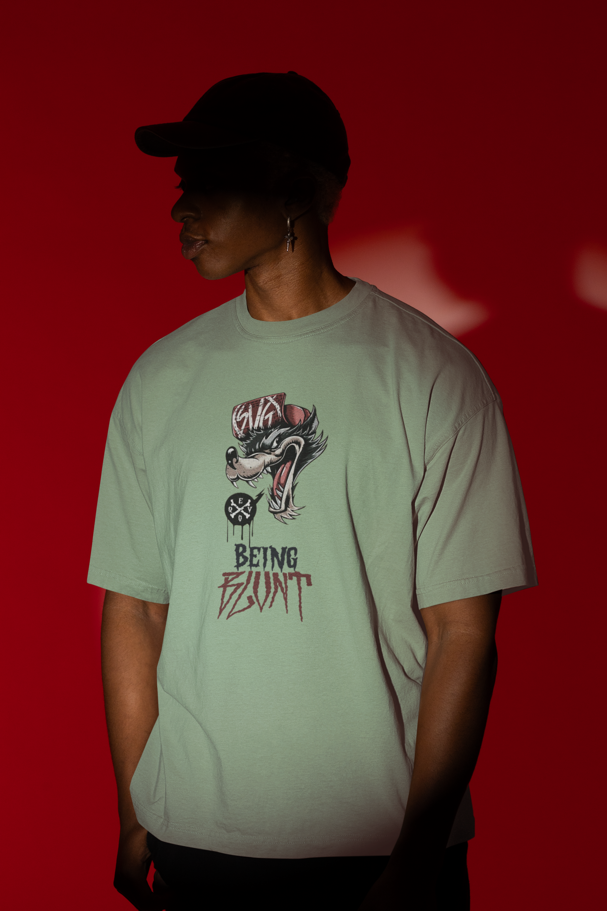 Being Blunt Unisex Terry Oversized