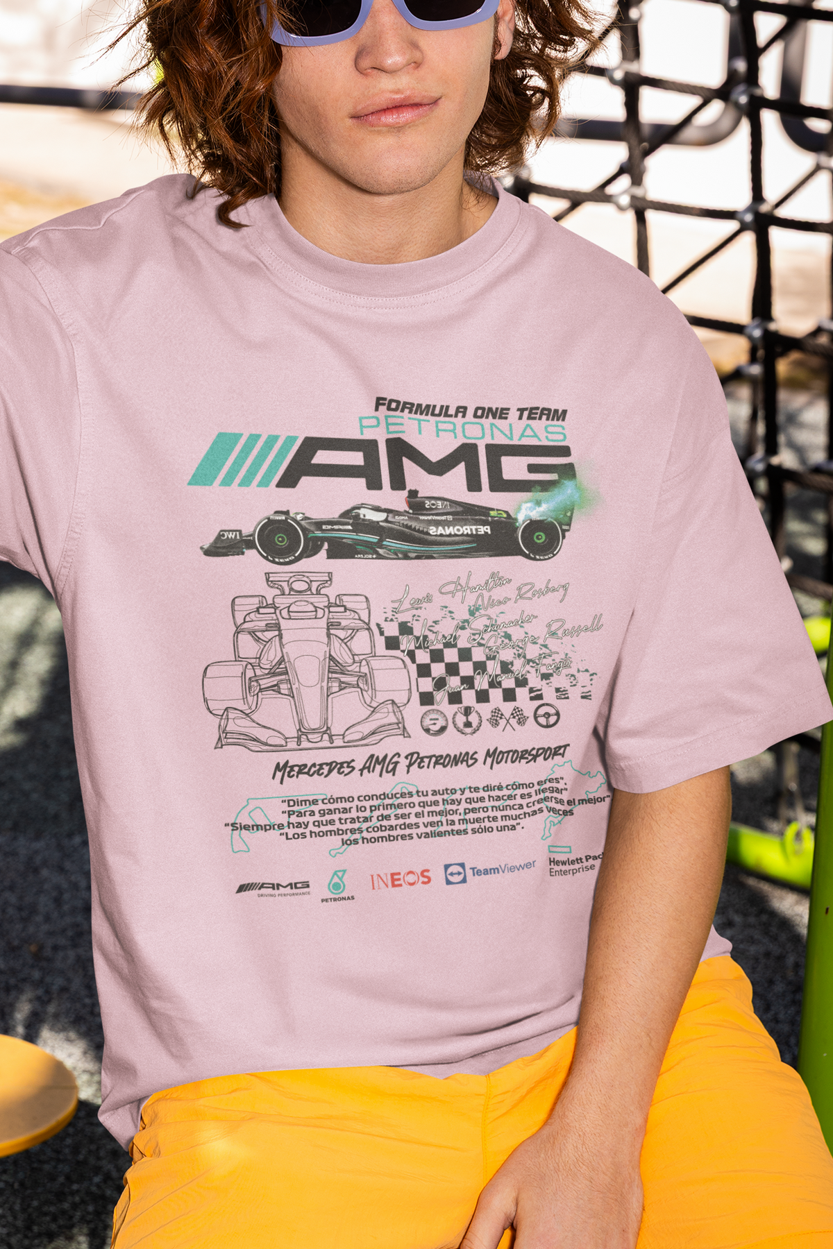F1 AMGUnisex Oversized Classic T-Shirt
