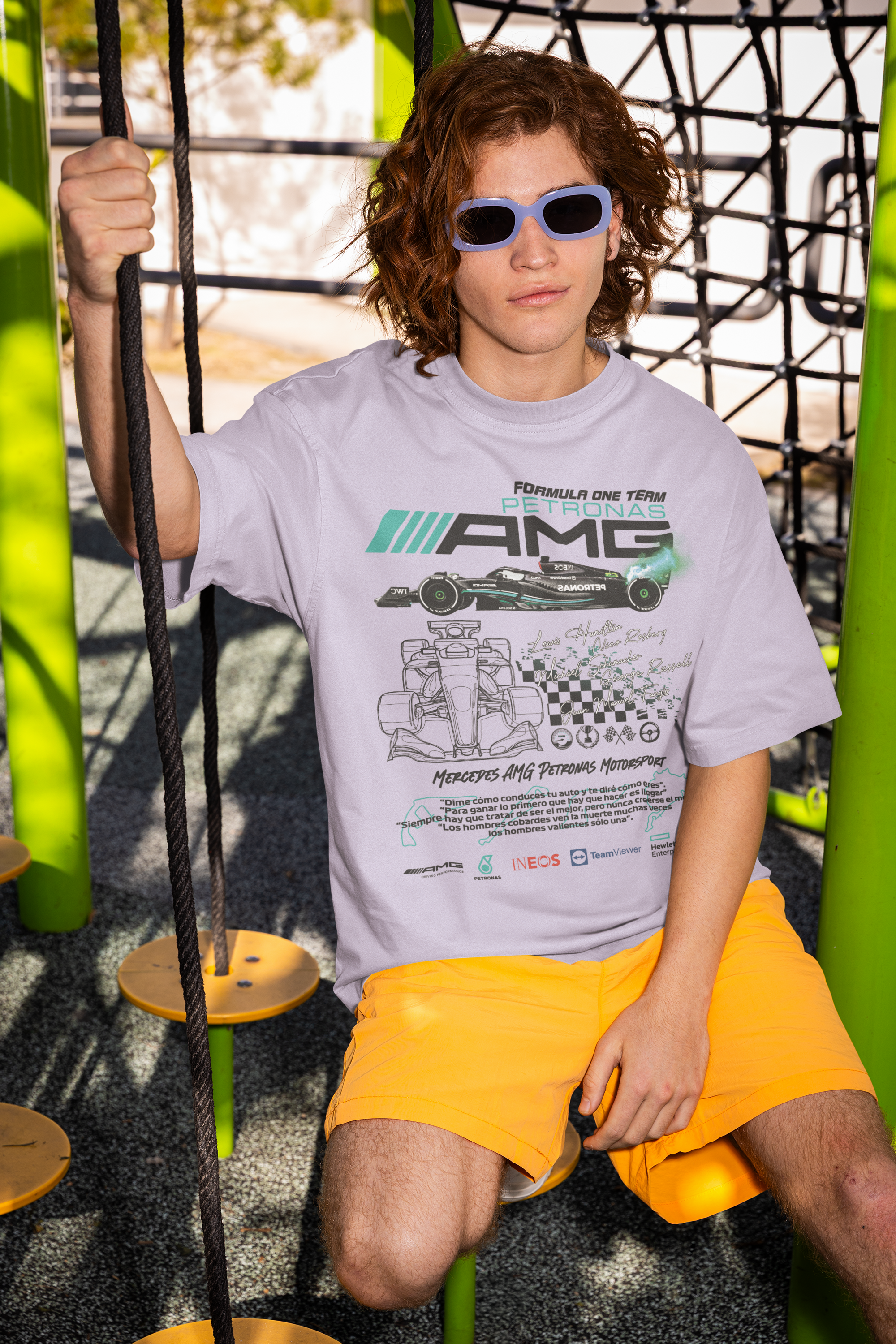 F1 AMGUnisex Oversized Classic T-Shirt