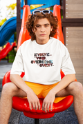 Evolve from the Void Unisex Terry Oversized Tee