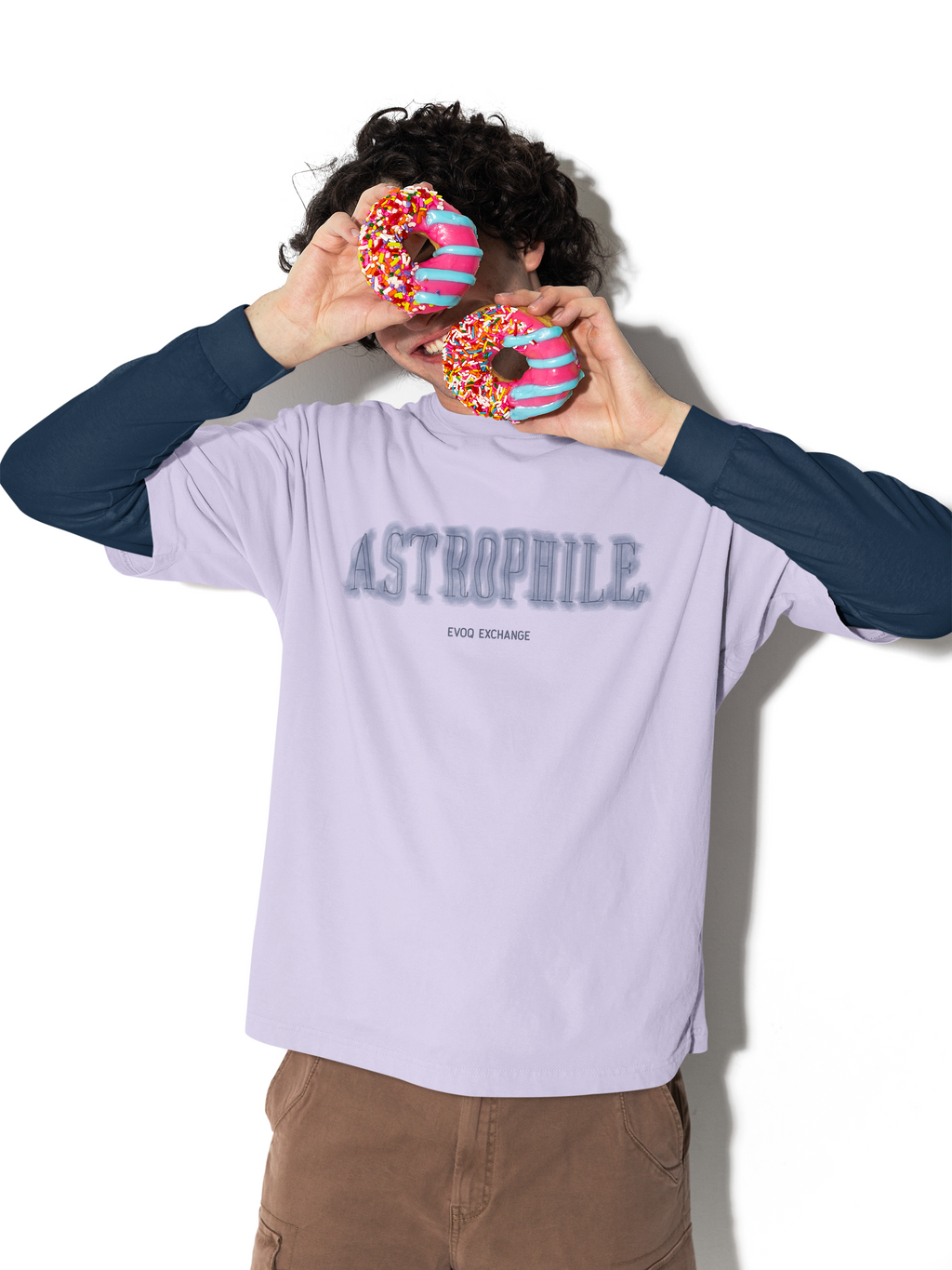 ASTROPHILE Unisex Terry Oversized Tee