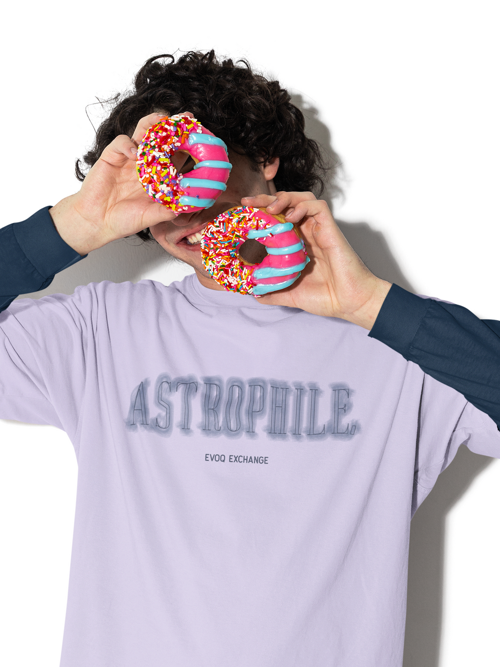 ASTROPHILE Unisex Terry Oversized Tee