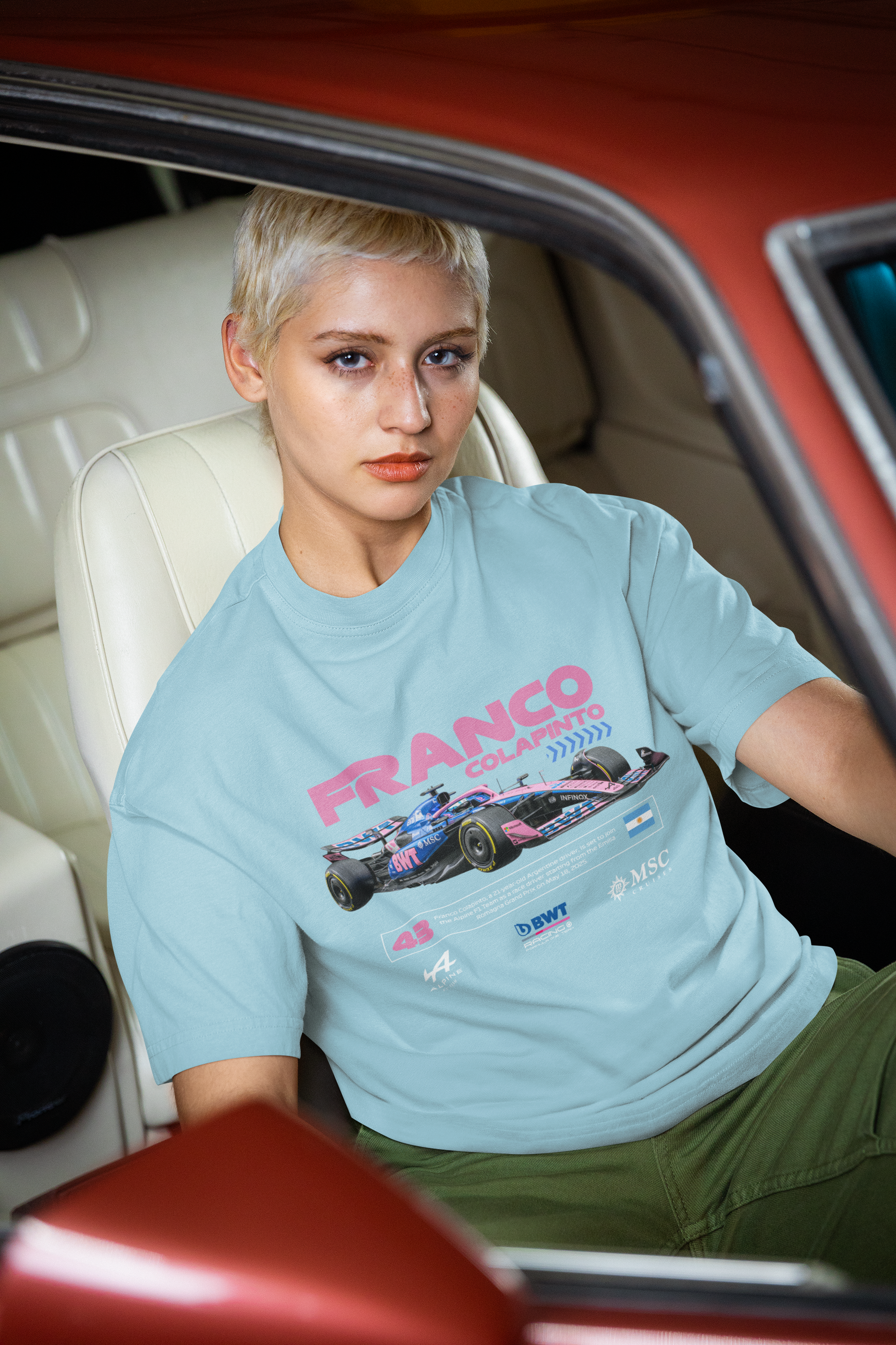 Franco Unisex Oversized Classic T-Shirt