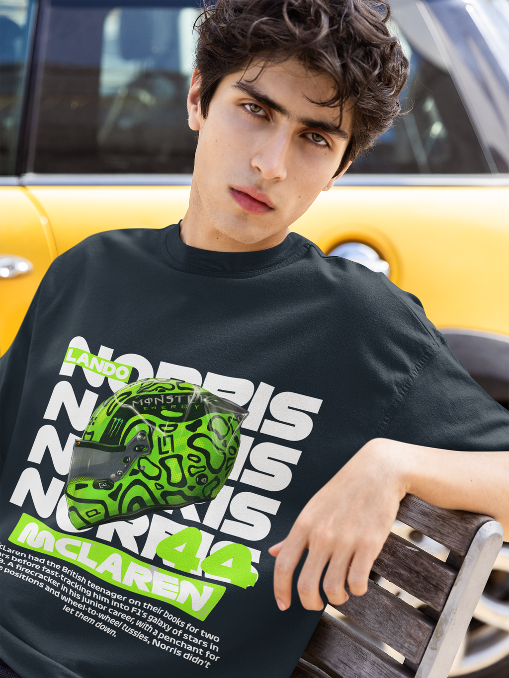 MCLAREN Unisex Terry Oversized Tee