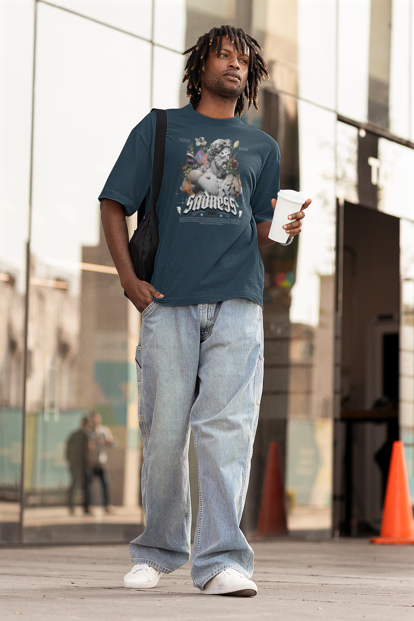Sadness Unisex Oversized Classic T-Shirt