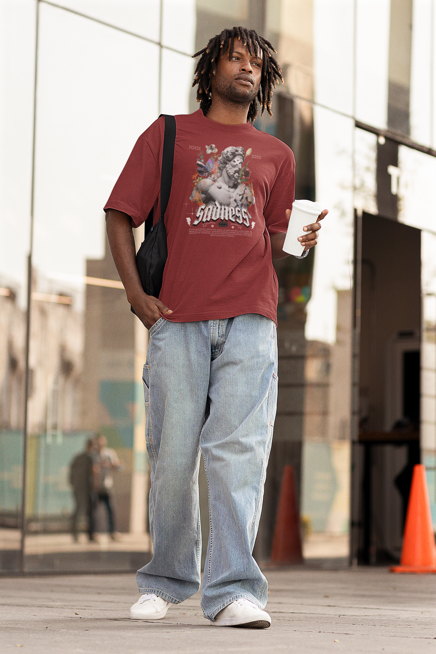 Sadness Unisex Oversized Classic T-Shirt