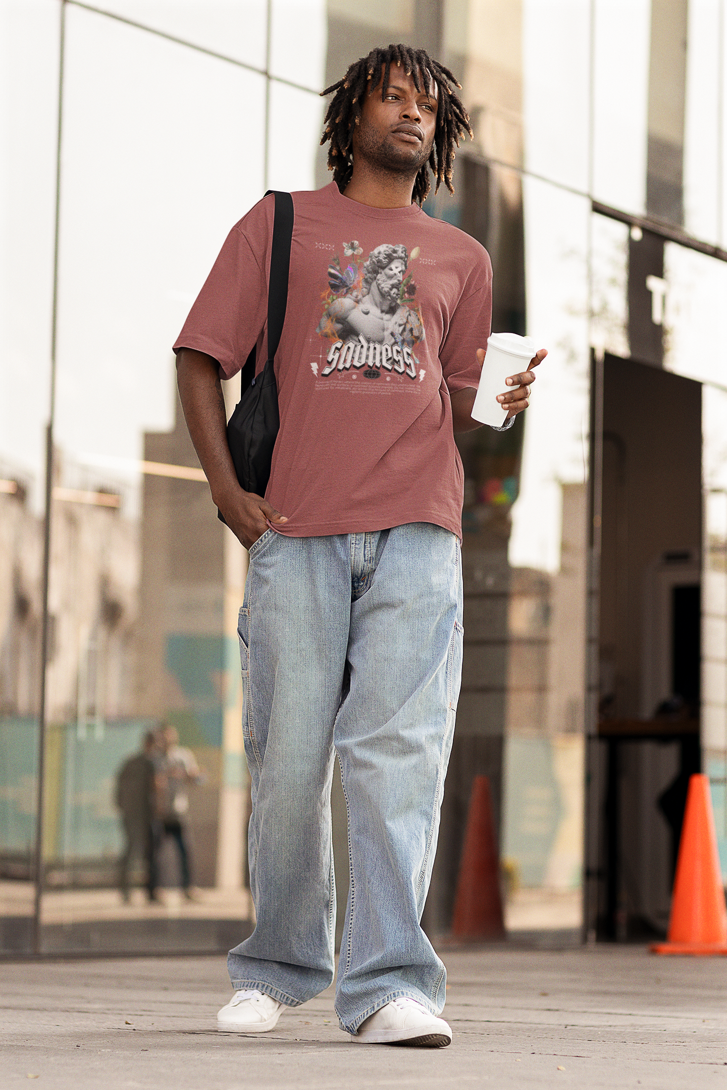 Sadness Unisex Oversized Classic T-Shirt
