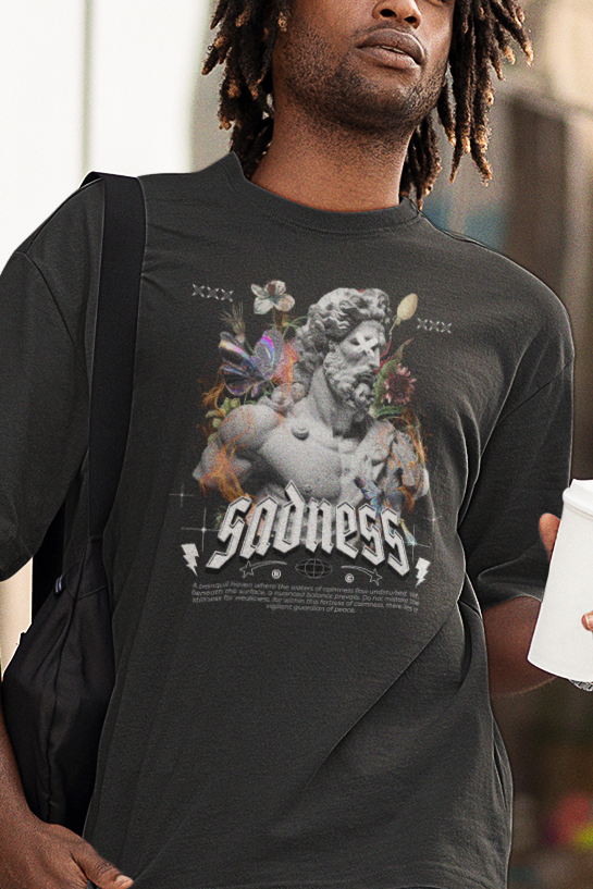 Sadness Unisex Oversized Classic T-Shirt
