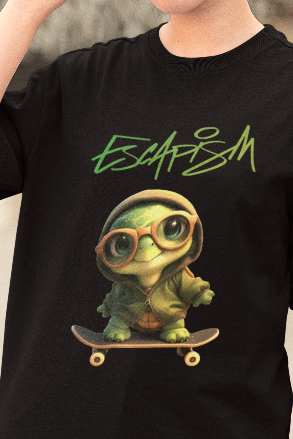 Escapism Unisex Terry Oversized Tee