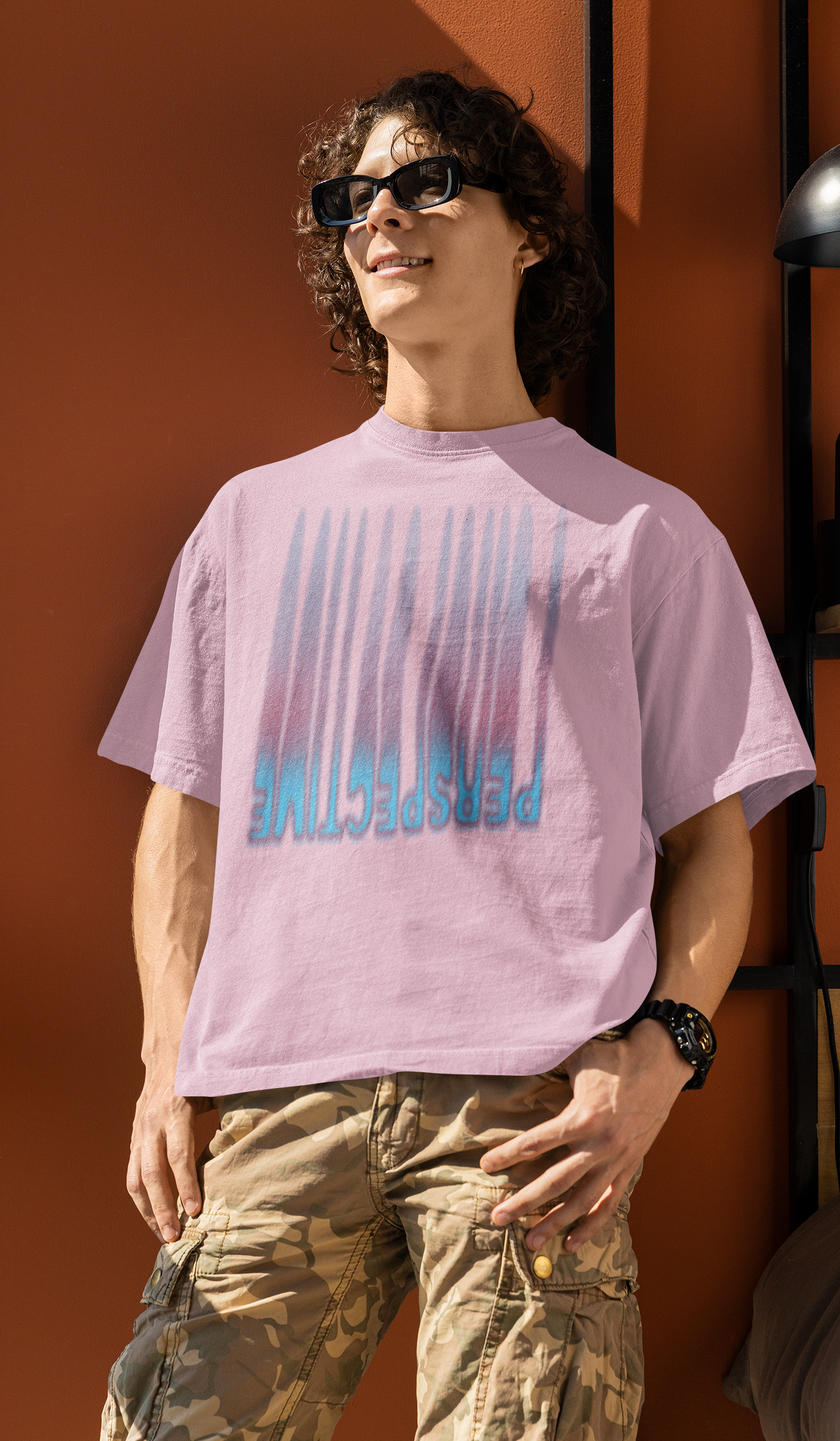 Perspective Unisex Terry Oversized Tee