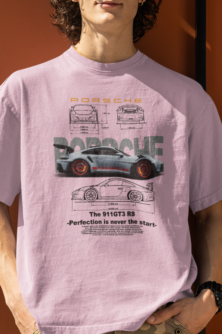 Porsche 911GT Unisex Oversized Classic T-Shirt