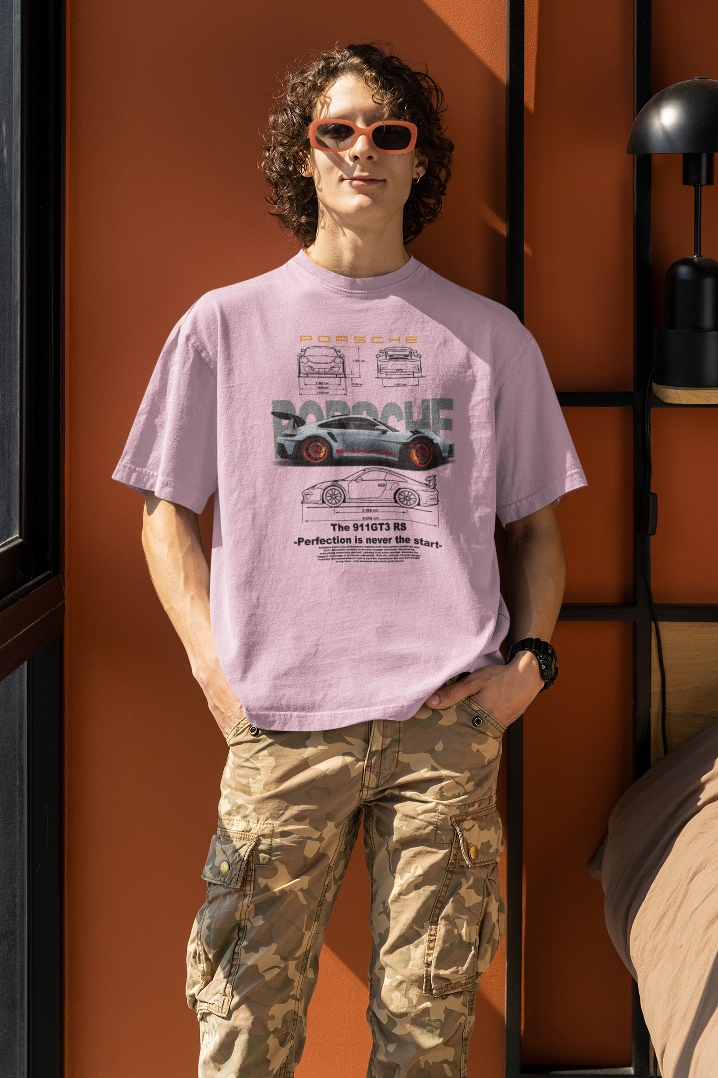Porsche 911GT Unisex Oversized Classic T-Shirt