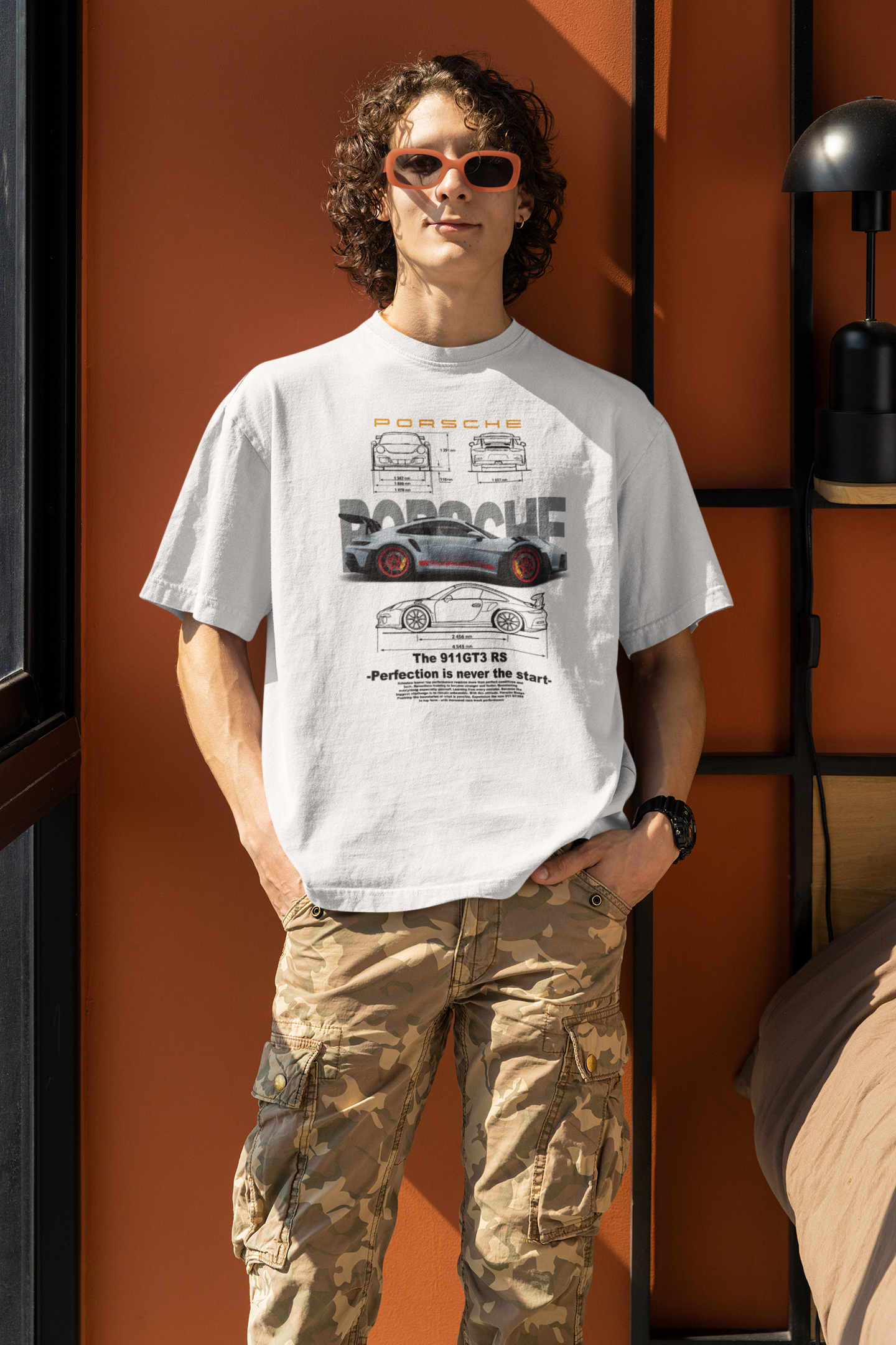Porsche 911GT Unisex Oversized Classic T-Shirt