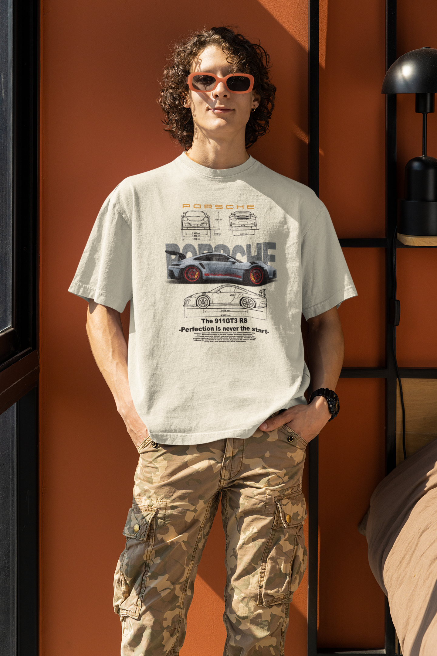 Porsche 911GT Unisex Oversized Classic T-Shirt