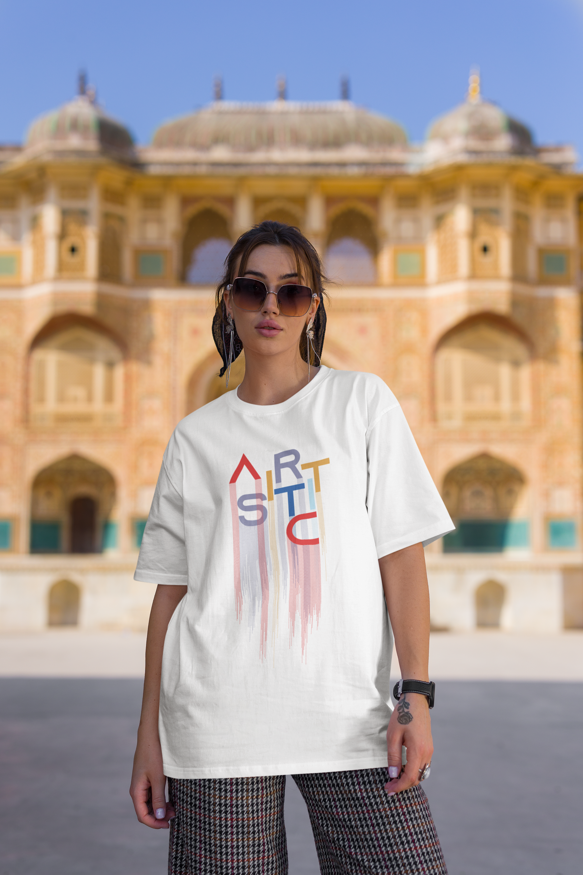 Artistic Unisex Oversized Classic T-Shirt