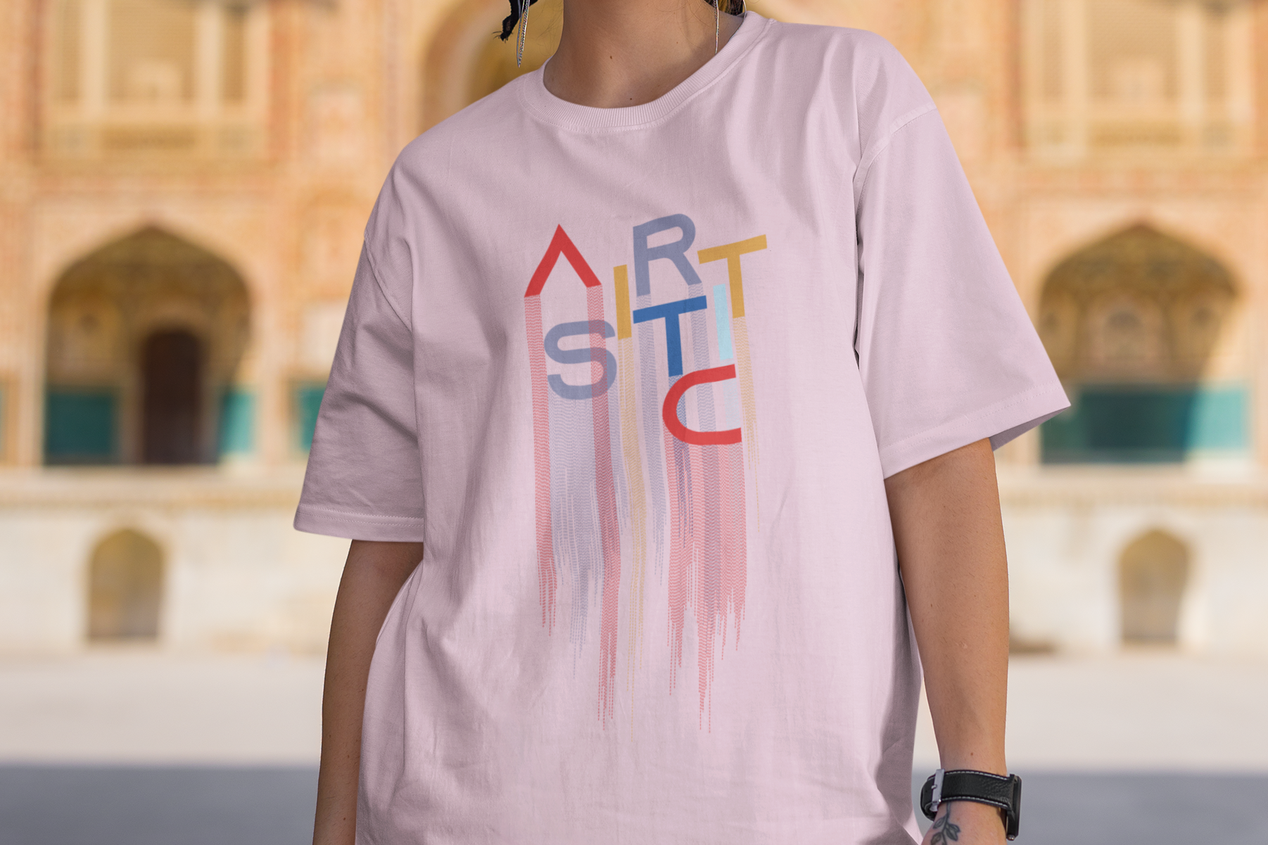Artistic Unisex Oversized Classic T-Shirt
