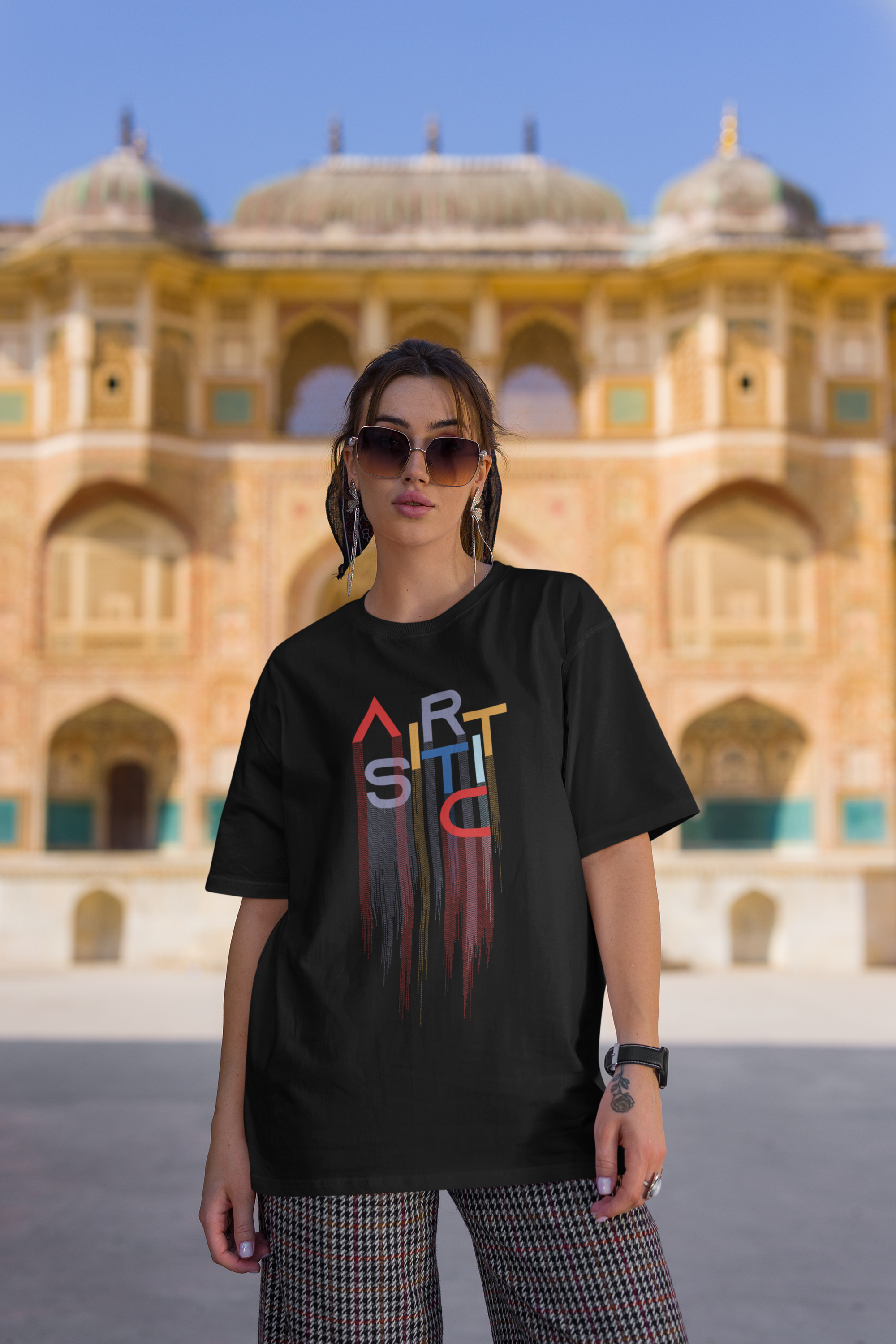 Artistic Unisex Oversized Classic T-Shirt