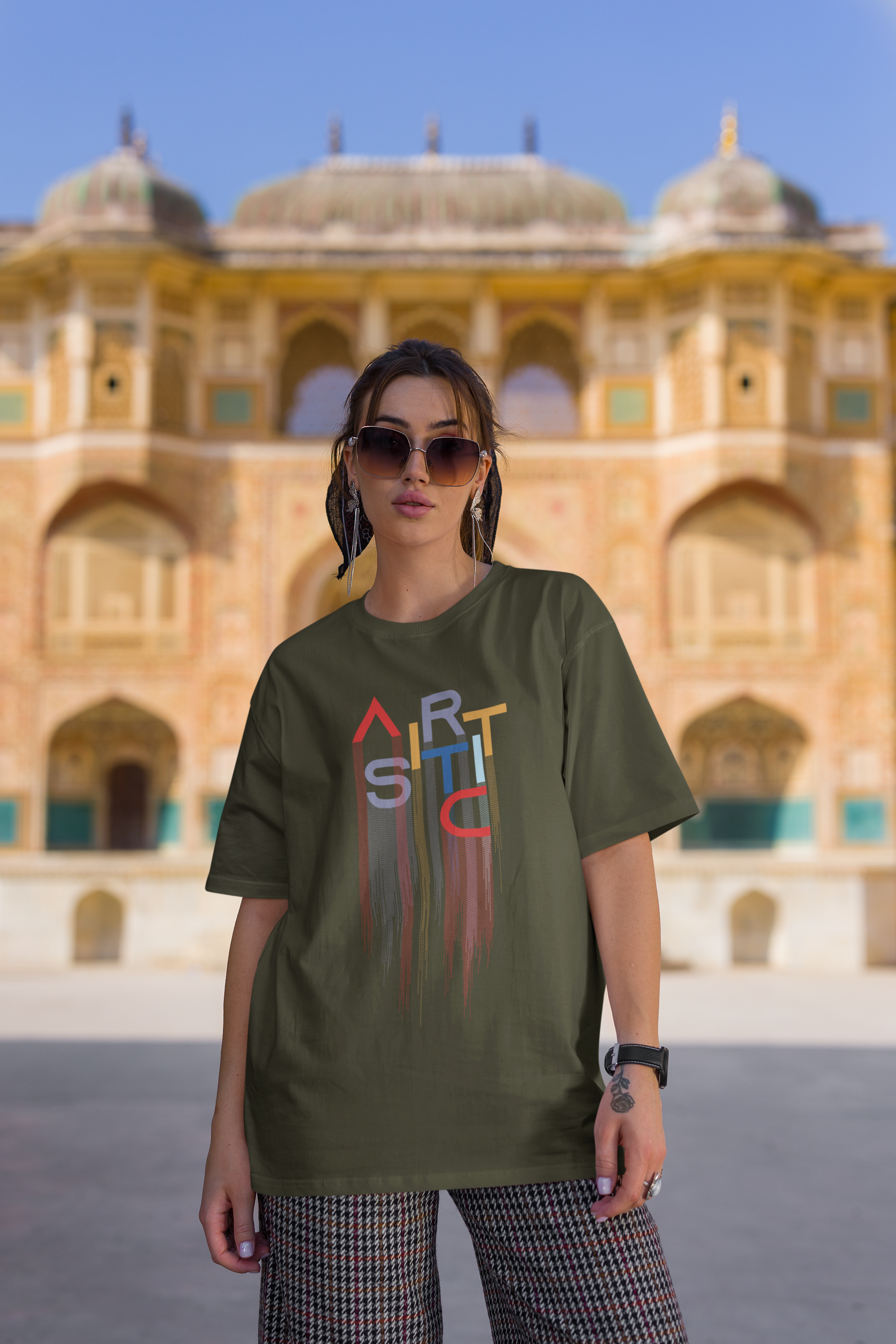 Artistic Unisex Oversized Classic T-Shirt