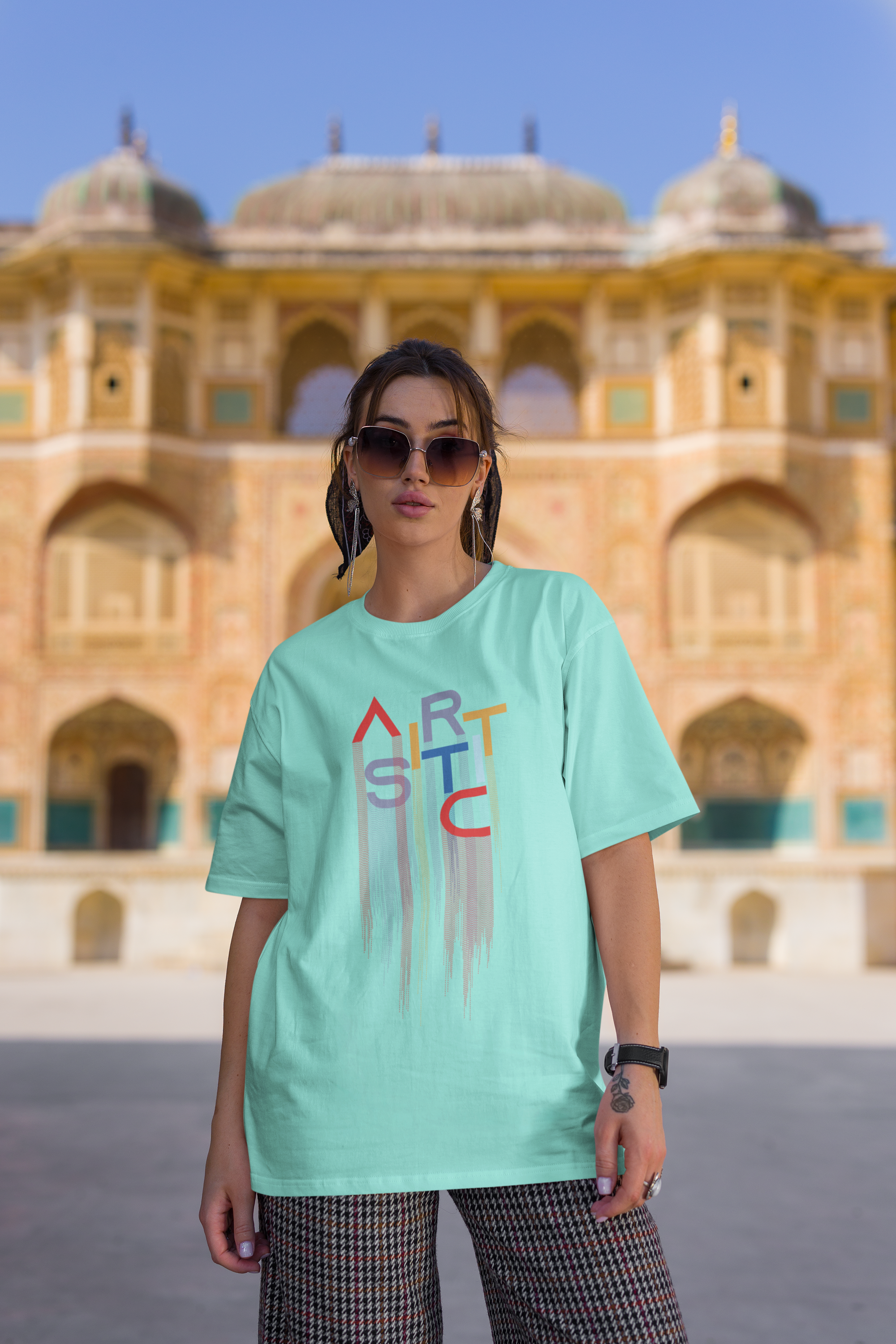 Artistic Unisex Oversized Classic T-Shirt