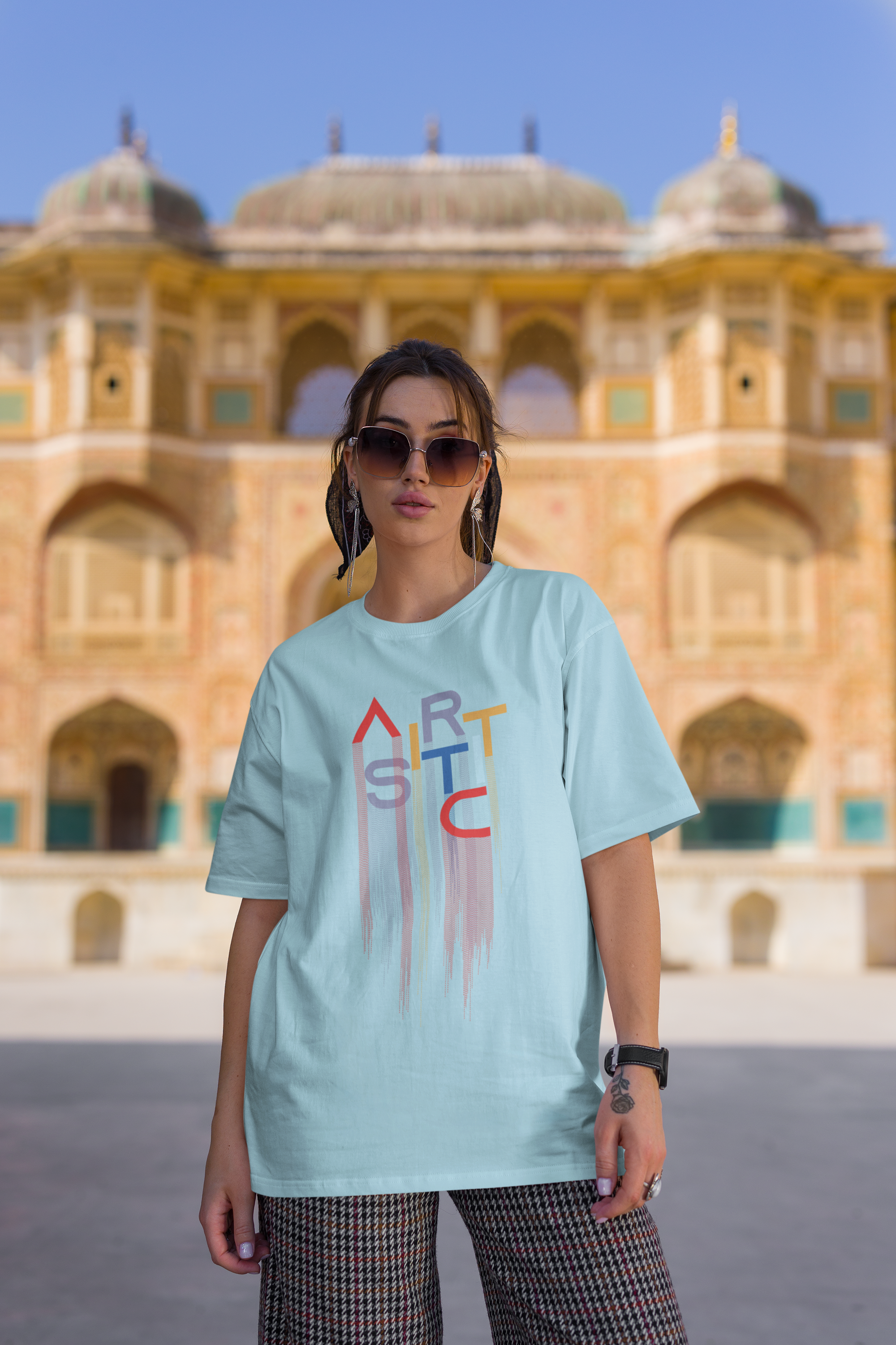 Artistic Unisex Oversized Classic T-Shirt