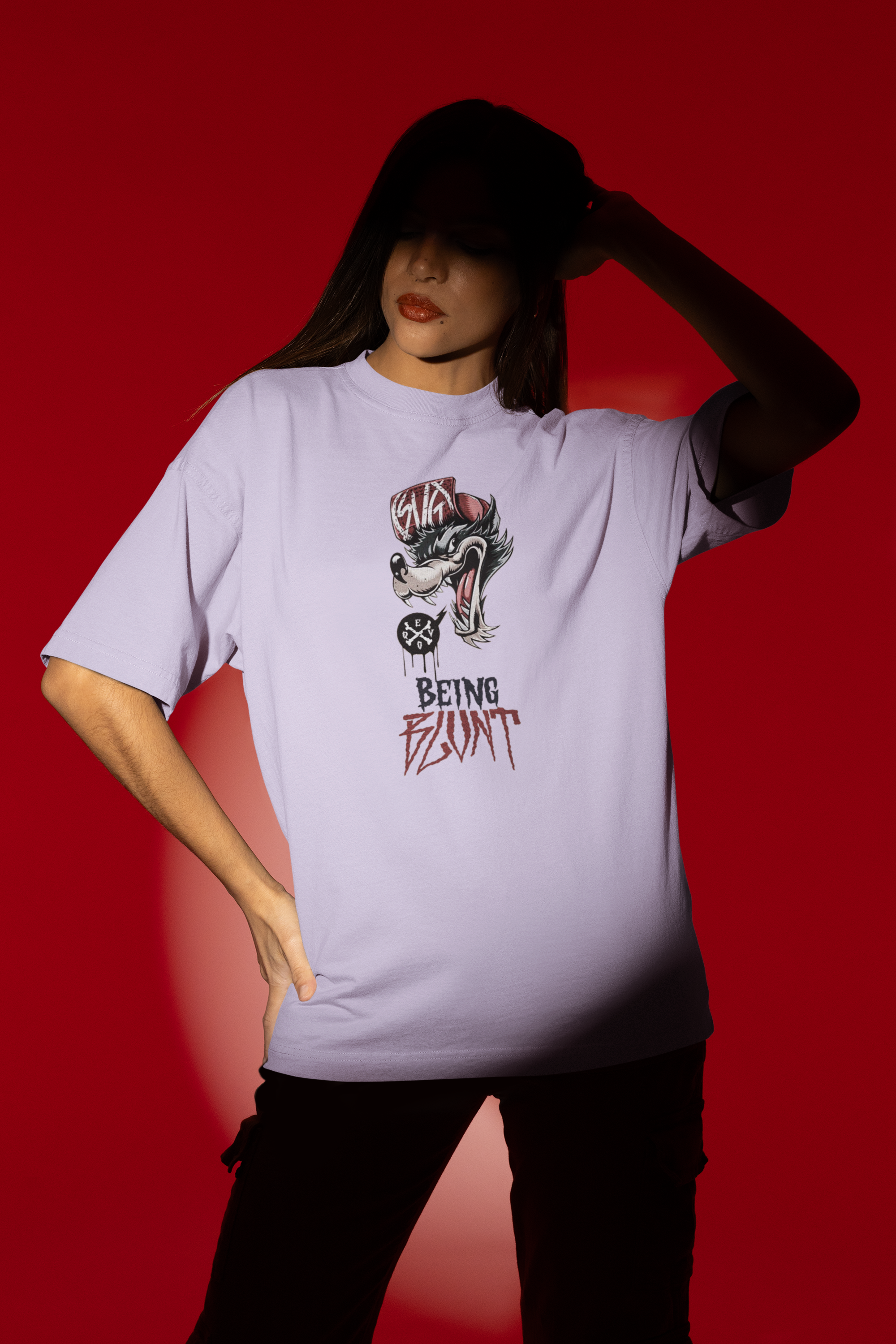 Being Blunt Unisex Terry Oversized