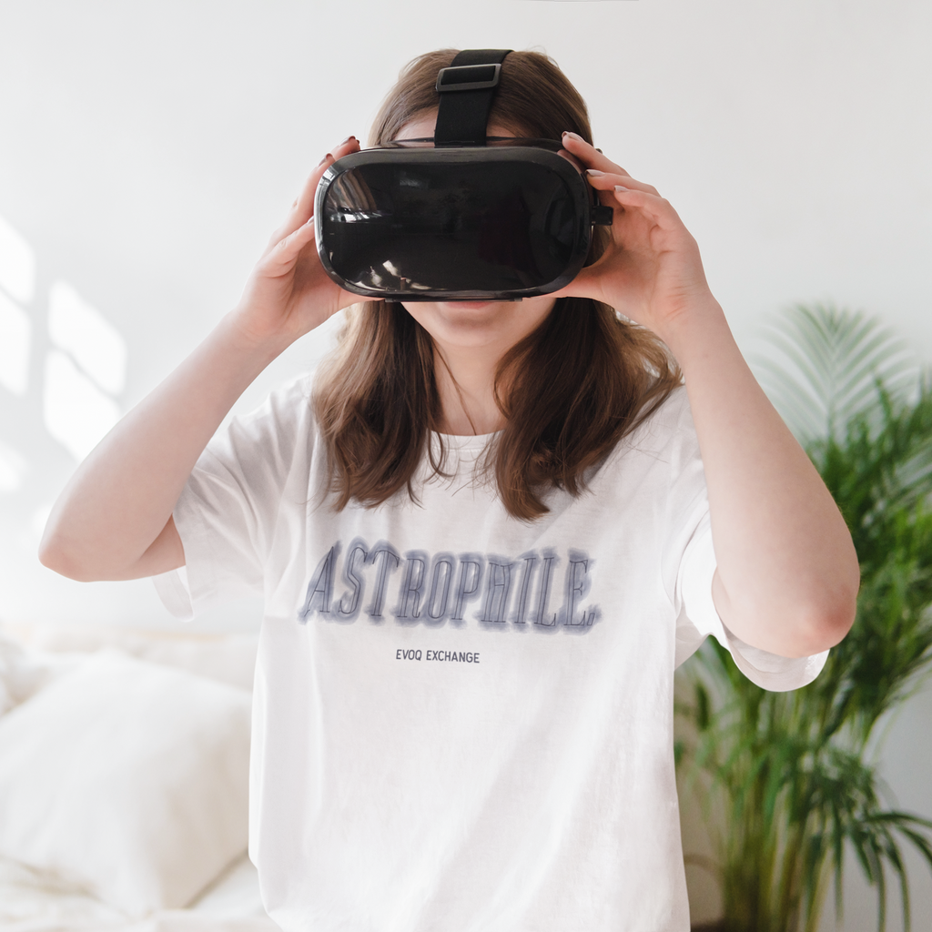 ASTROPHILE Unisex Terry Oversized Tee