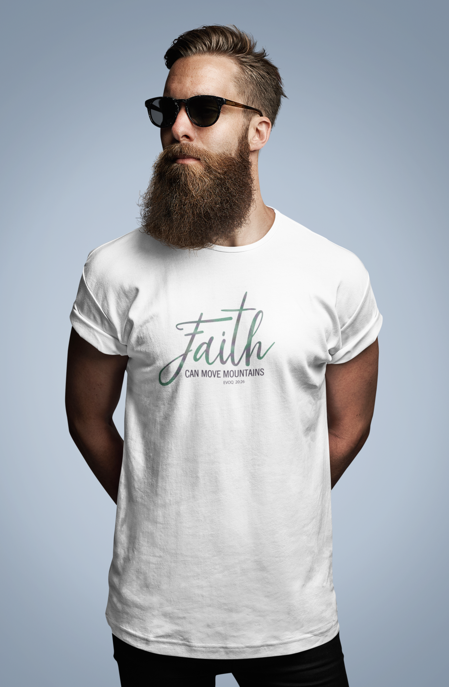 Faith Unisex Oversized Classic T-Shirt