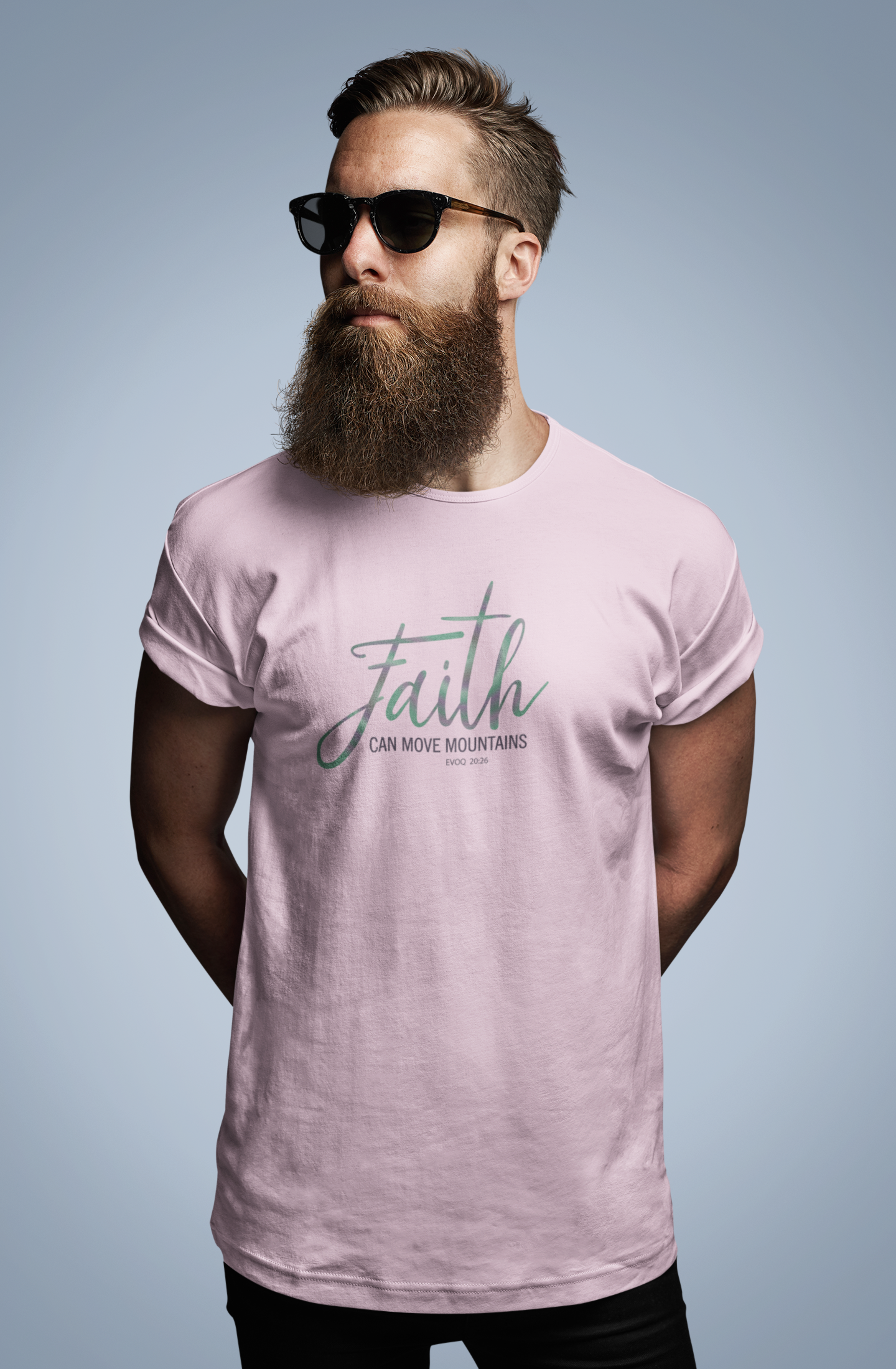 Faith Unisex Oversized Classic T-Shirt