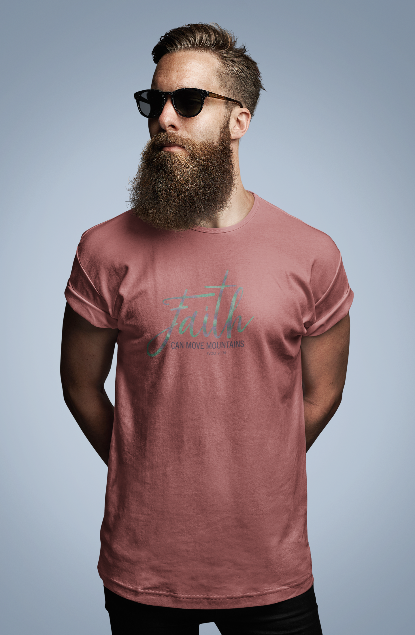 Faith Unisex Oversized Classic T-Shirt