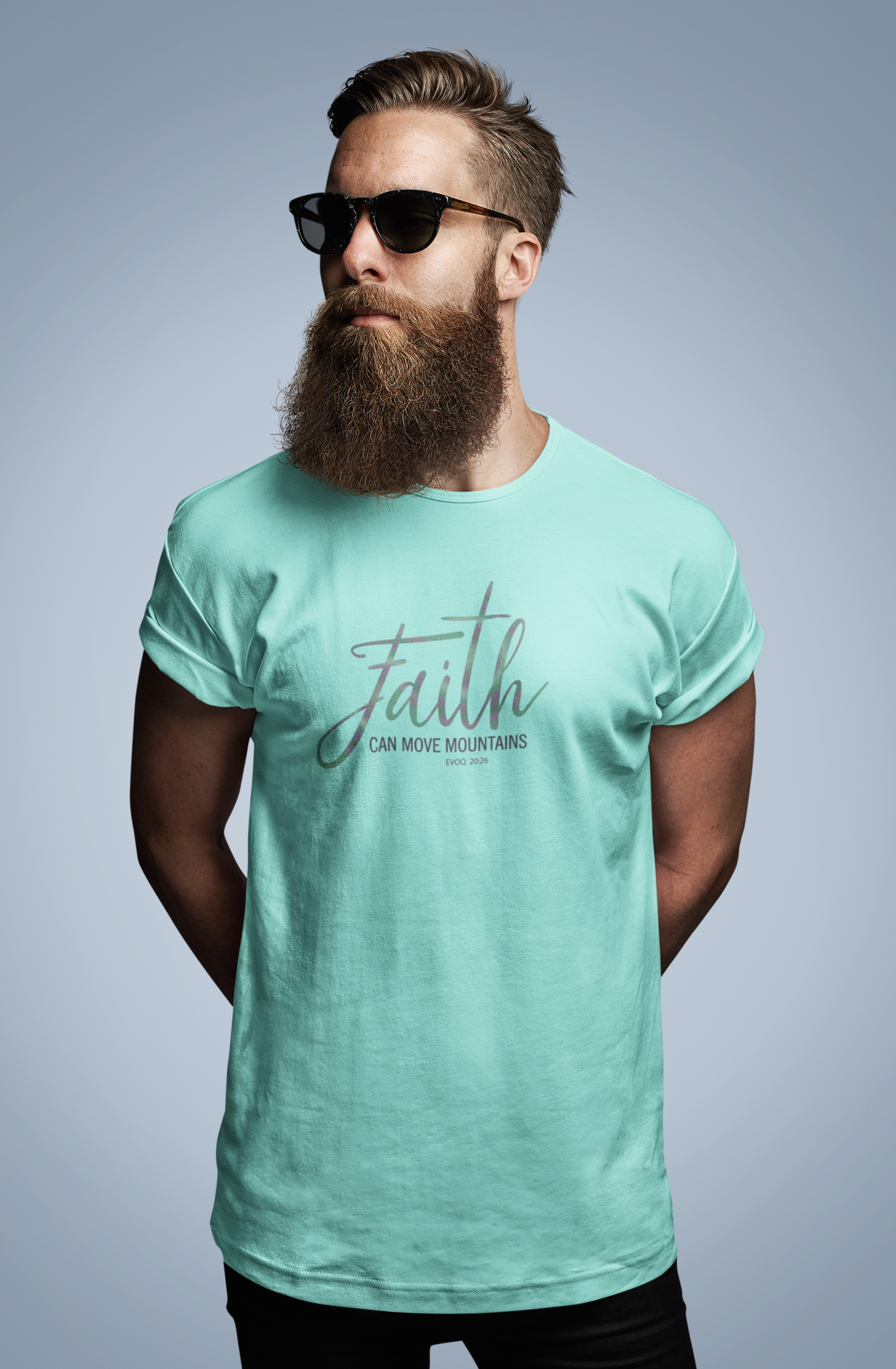 Faith Unisex Oversized Classic T-Shirt