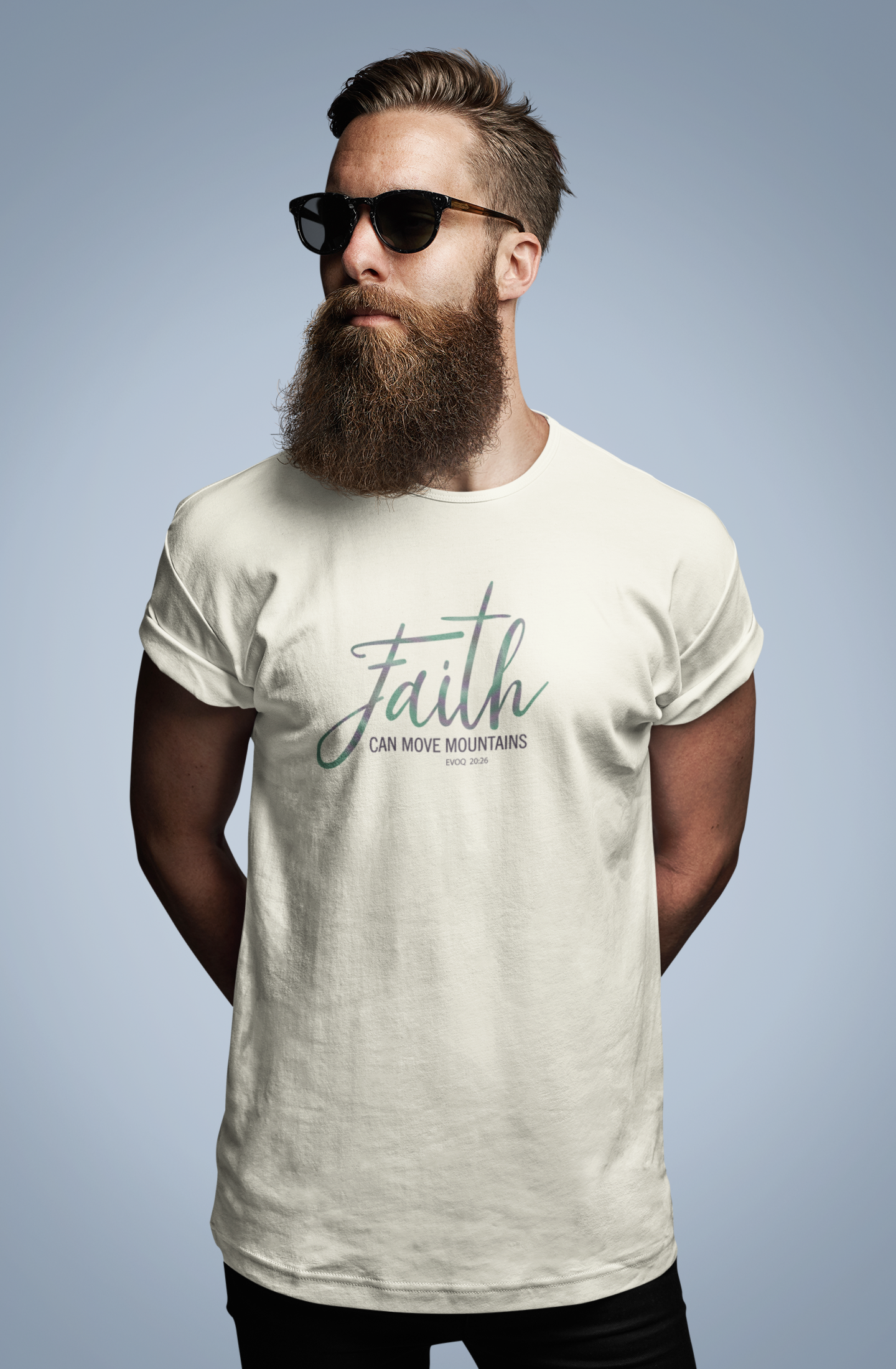 Faith Unisex Oversized Classic T-Shirt