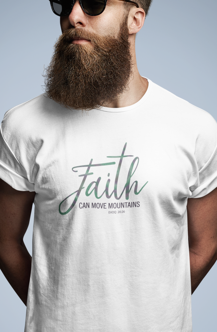 Faith Unisex Oversized Classic T-Shirt