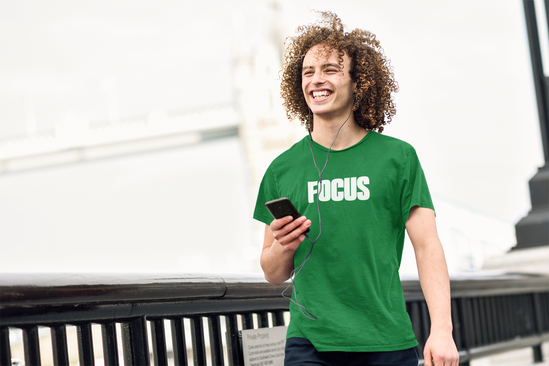 Focus Unisex Classic Crew T-Shirt