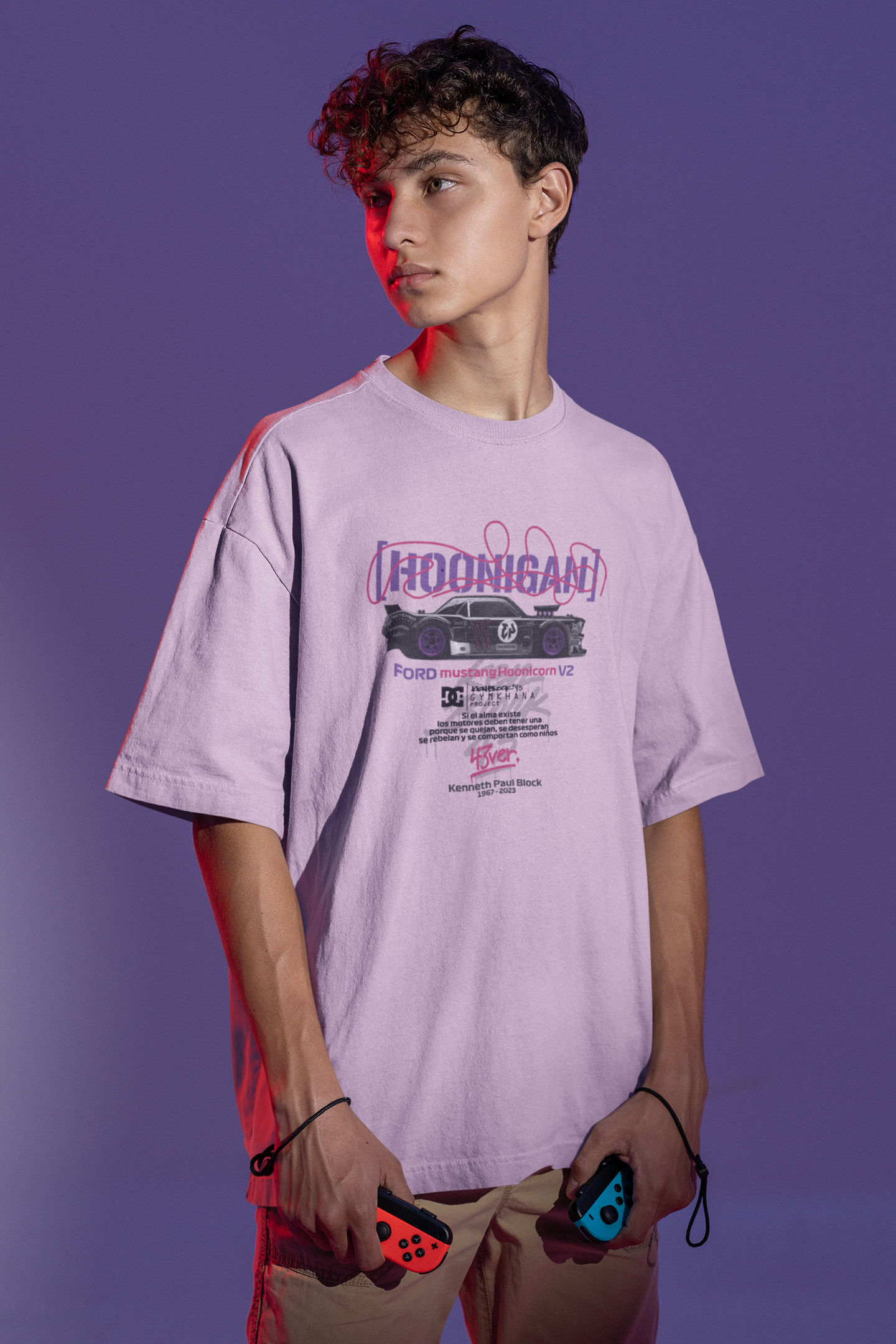 Ford Mustang V2 Unisex Oversized Classic T-Shirt