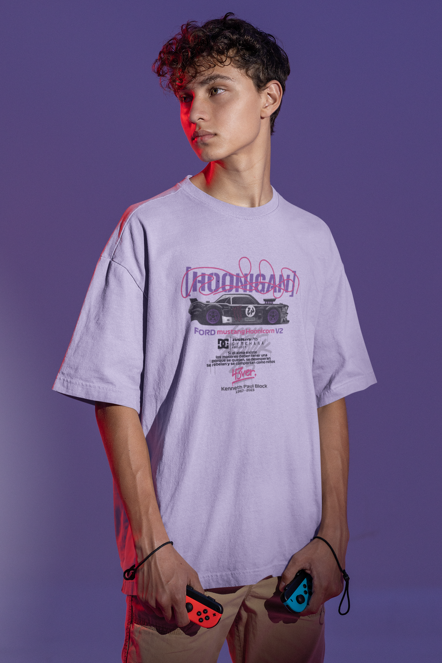 Ford Mustang V2 Unisex Oversized Classic T-Shirt