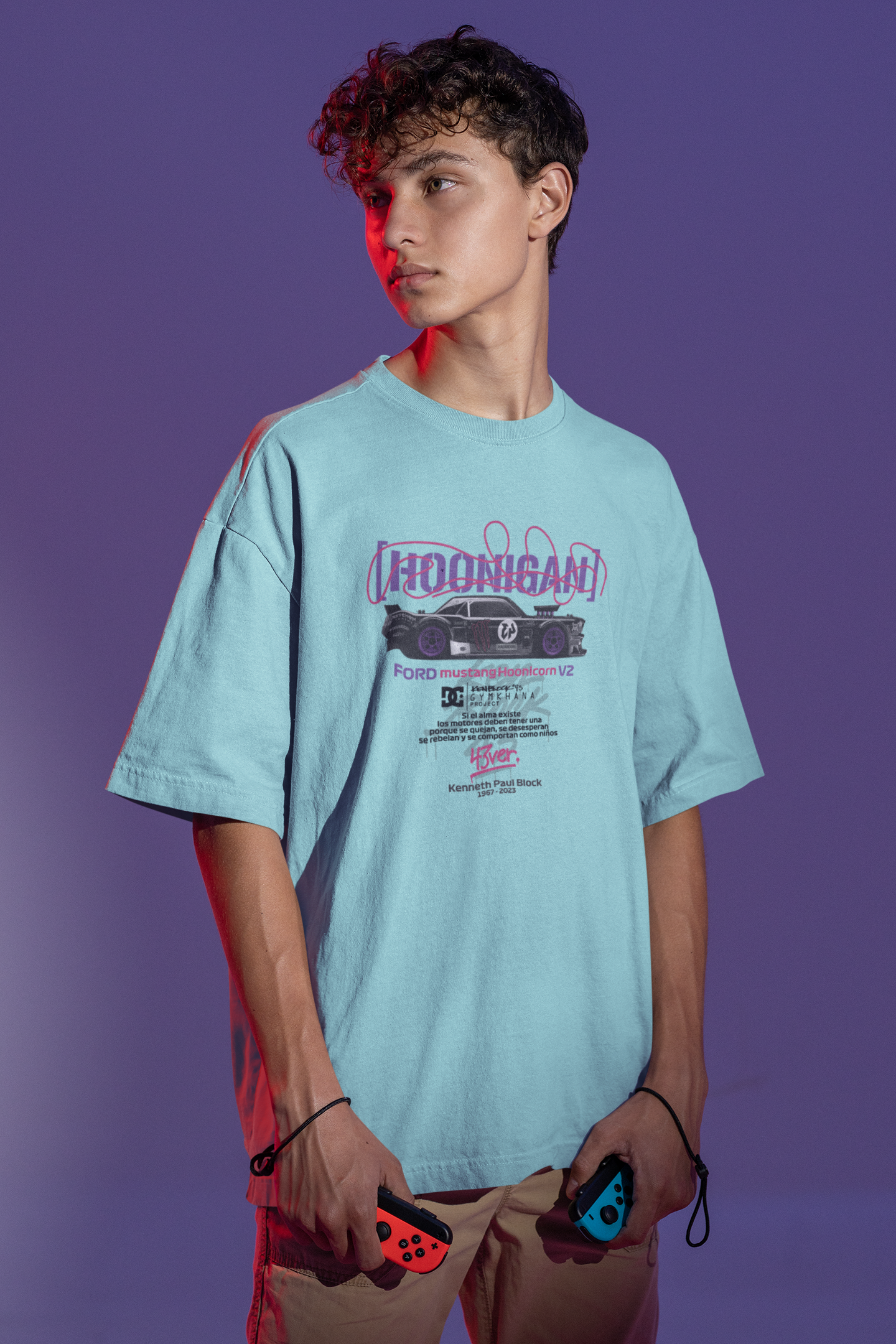 Ford Mustang V2 Unisex Oversized Classic T-Shirt